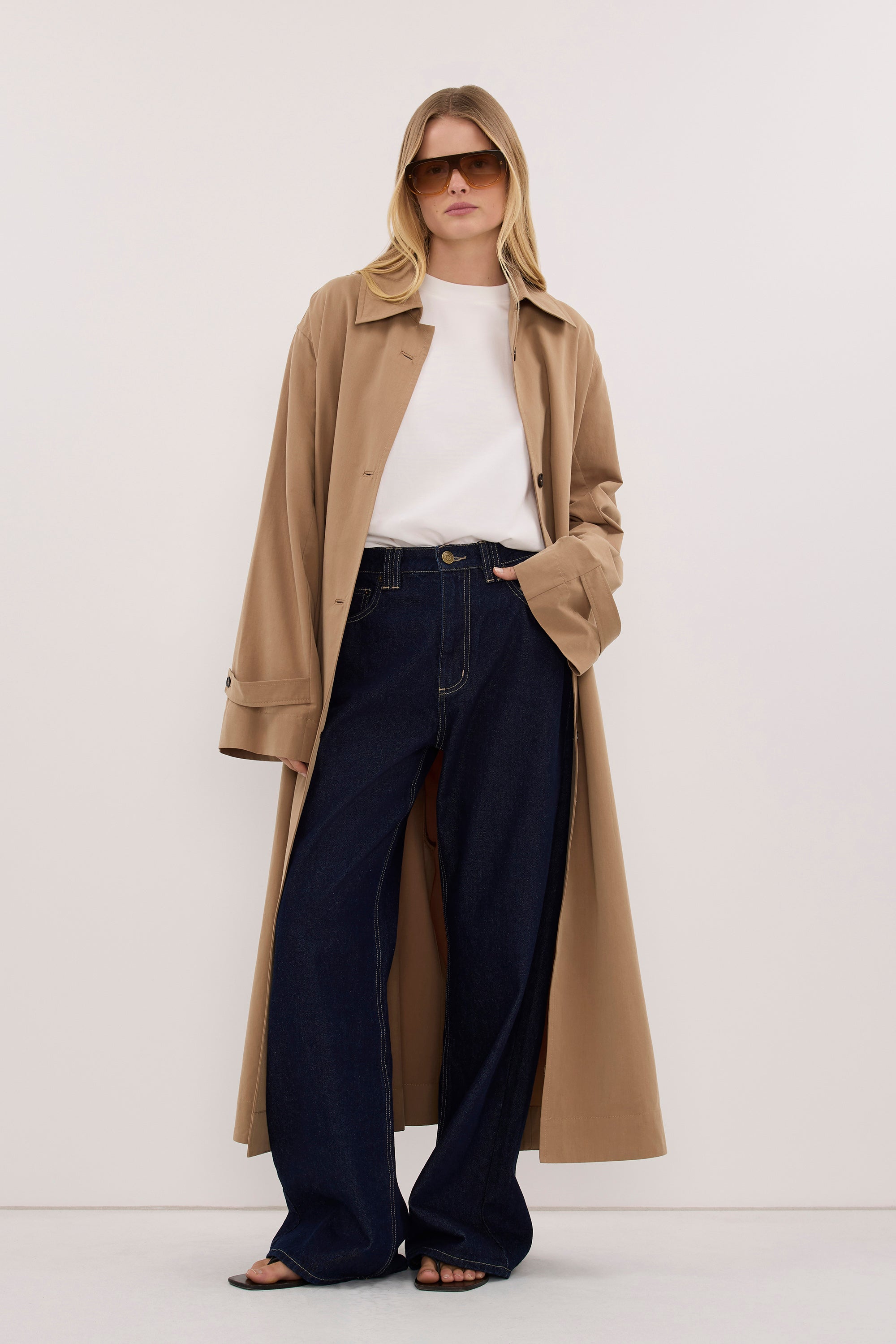 REAGAN 2.0 INDIGO SLOUCHY JEAN