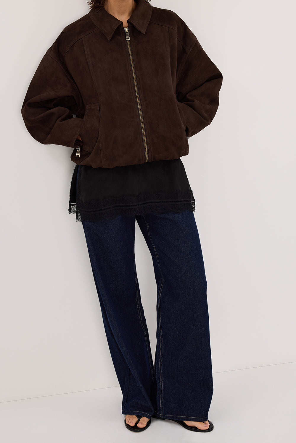 REAGAN 2.0 INDIGO SLOUCHY JEAN