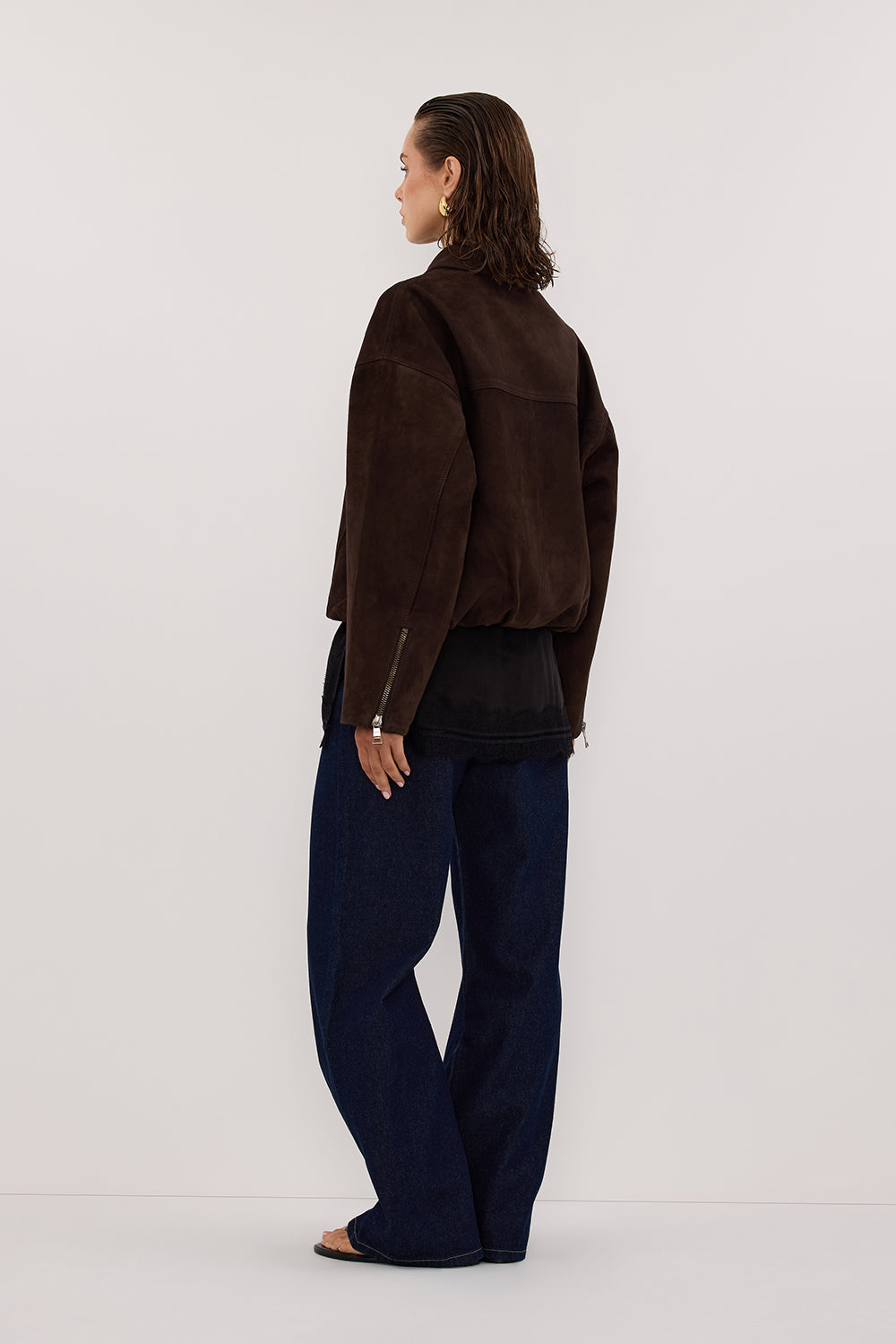 REAGAN 2.0 INDIGO SLOUCHY JEAN