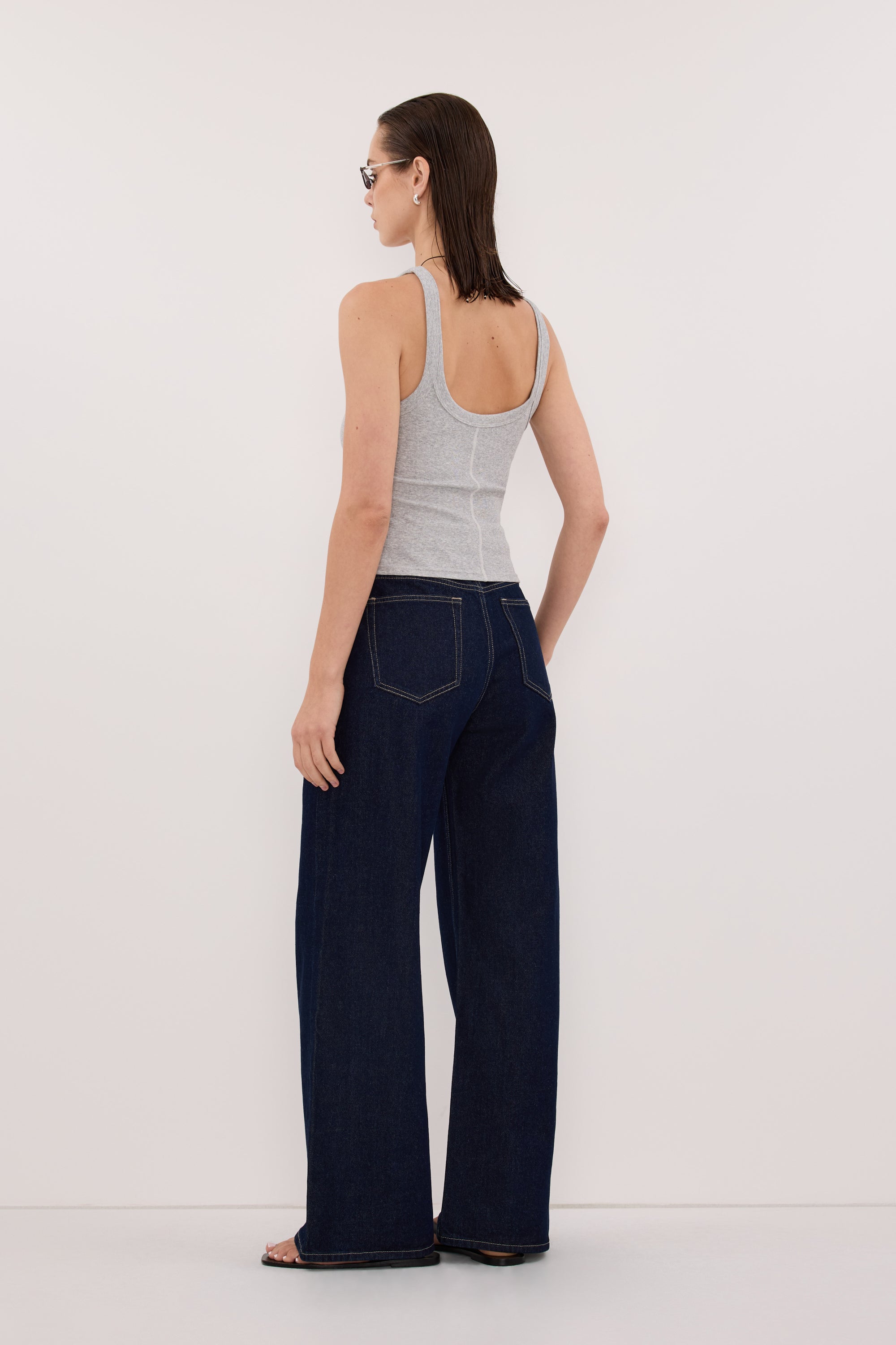 REAGAN 2.0 INDIGO SLOUCHY JEAN
