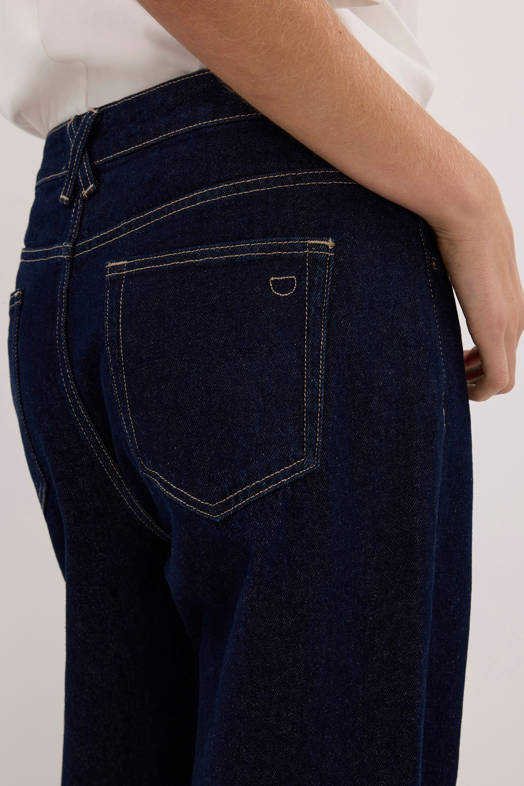 REAGAN 2.0 INDIGO SLOUCHY JEAN