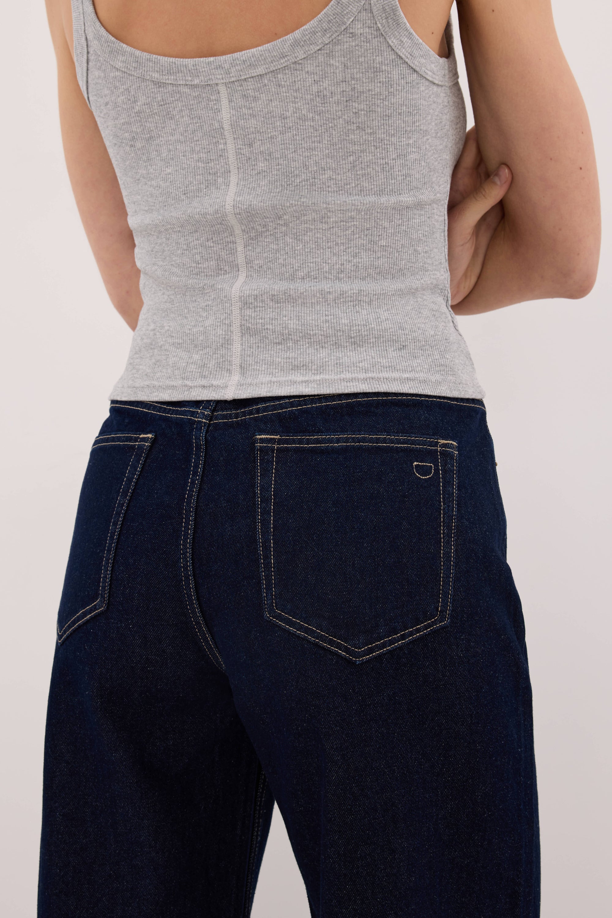 REAGAN 2.0 INDIGO SLOUCHY JEAN