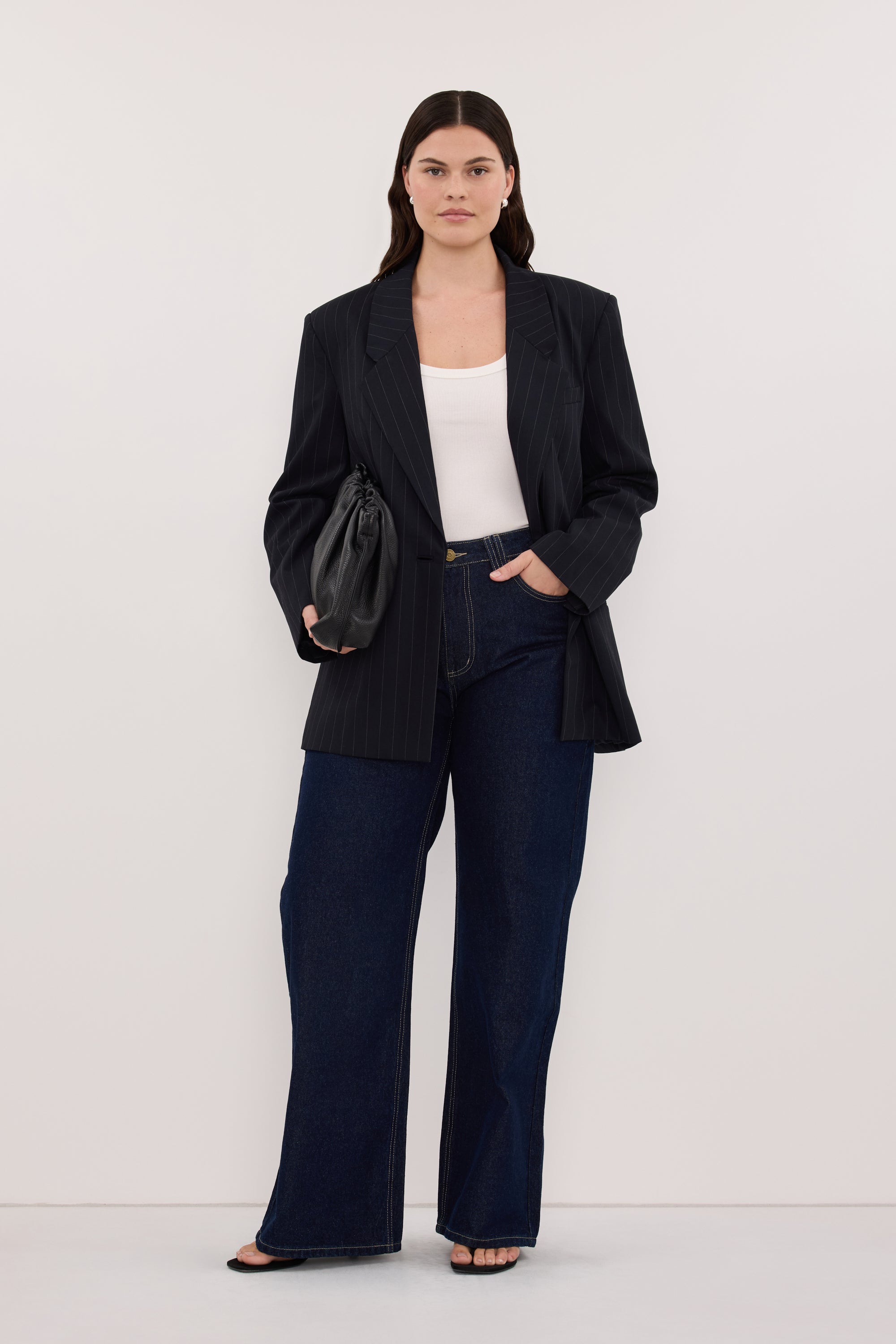 REAGAN 2.0 INDIGO SLOUCHY JEAN