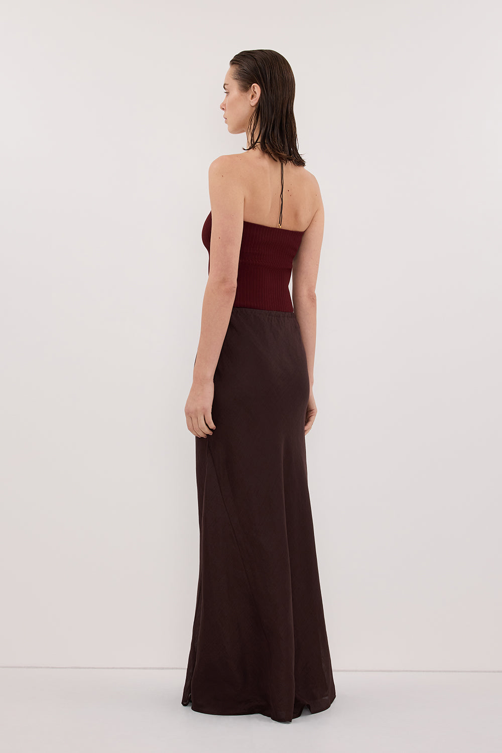LIMA SAHARA STRAPLESS BANDEAU KNIT TOP