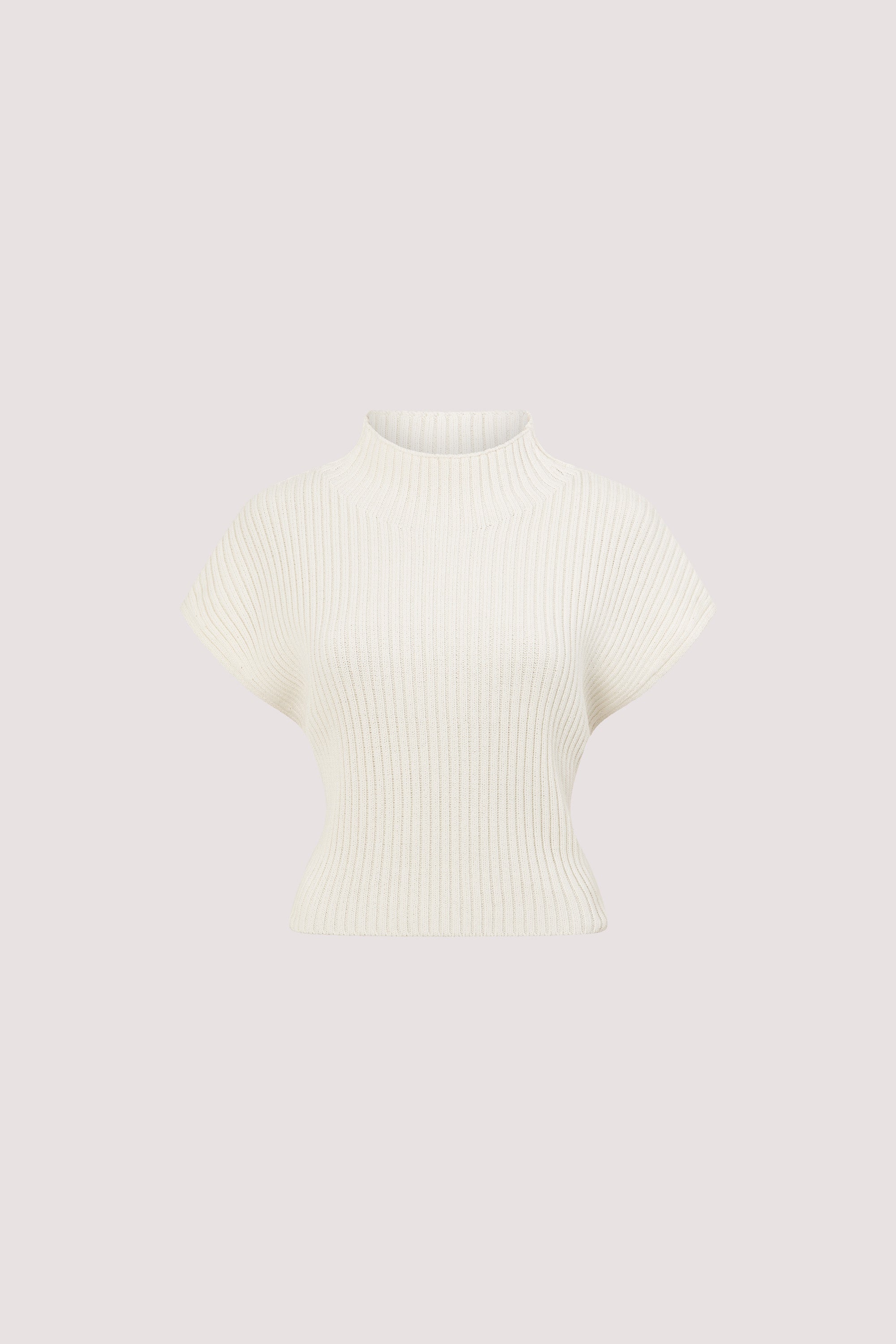 DELLA OFF WHITE KNIT TOP