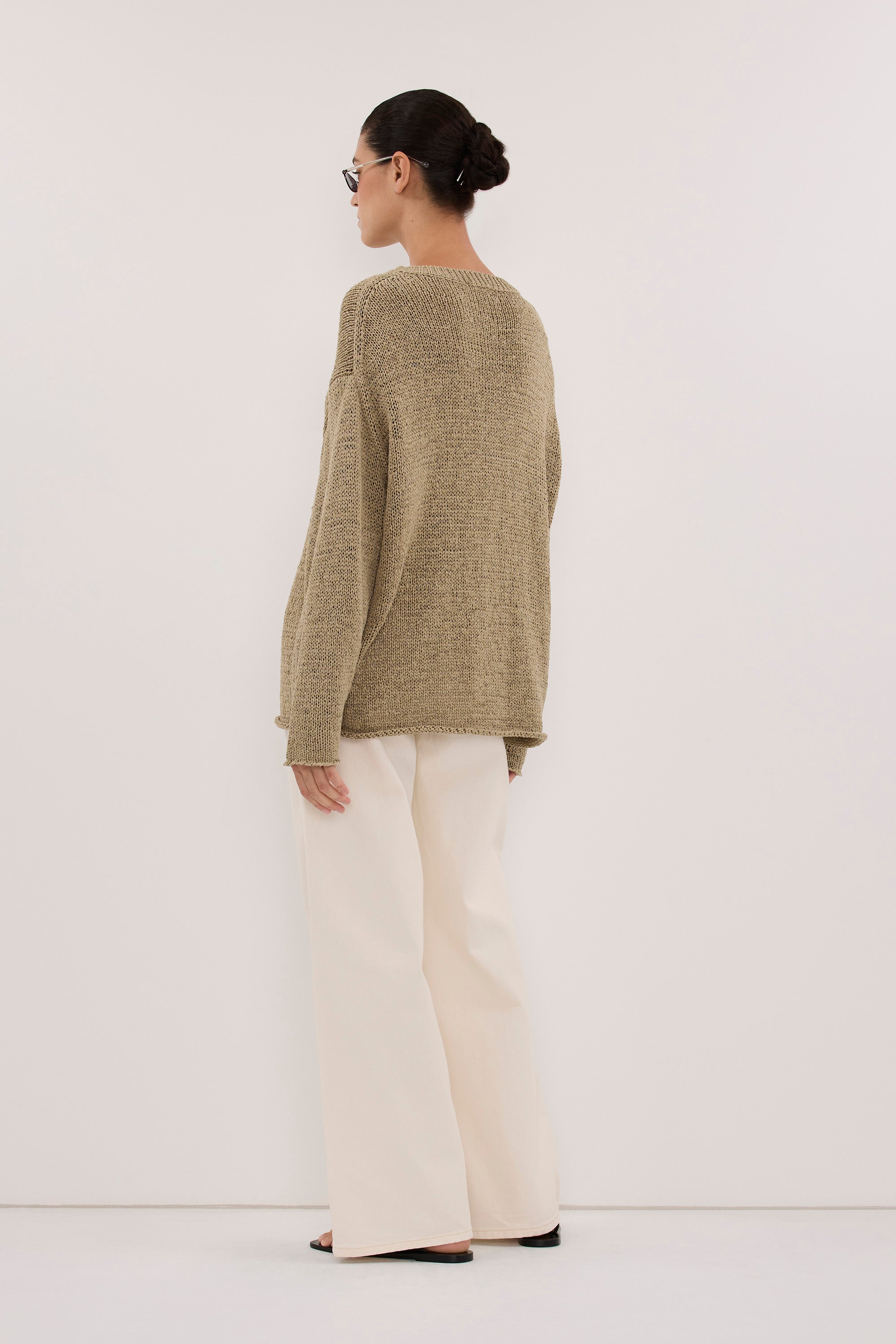 MIREYA ELM TEXTURED KNIT JUMPER