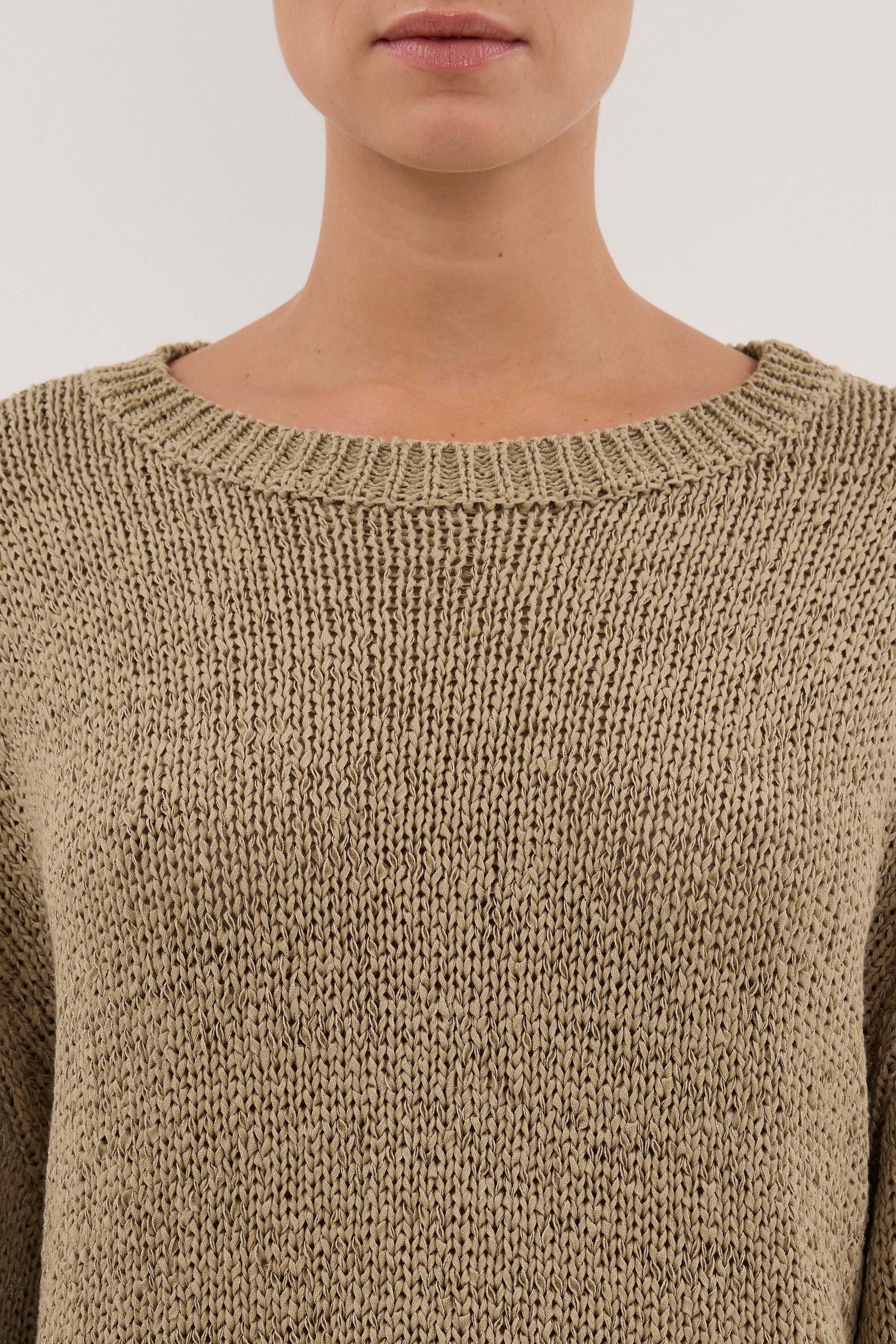 MIREYA ELM TEXTURED KNIT JUMPER