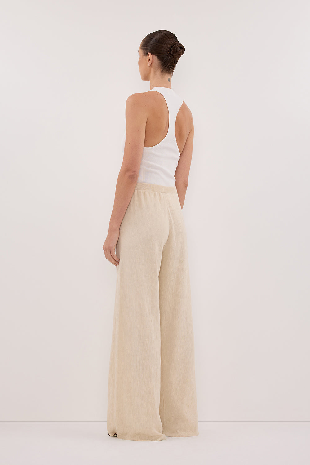 ALIAS NATURAL TEXTURED KNIT PANT