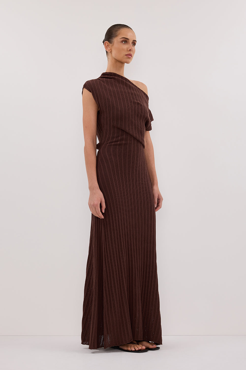 BOWIE WALNUT KNIT MAXI DRESS BOWIE WALNUT KNIT MAXI DRESS
