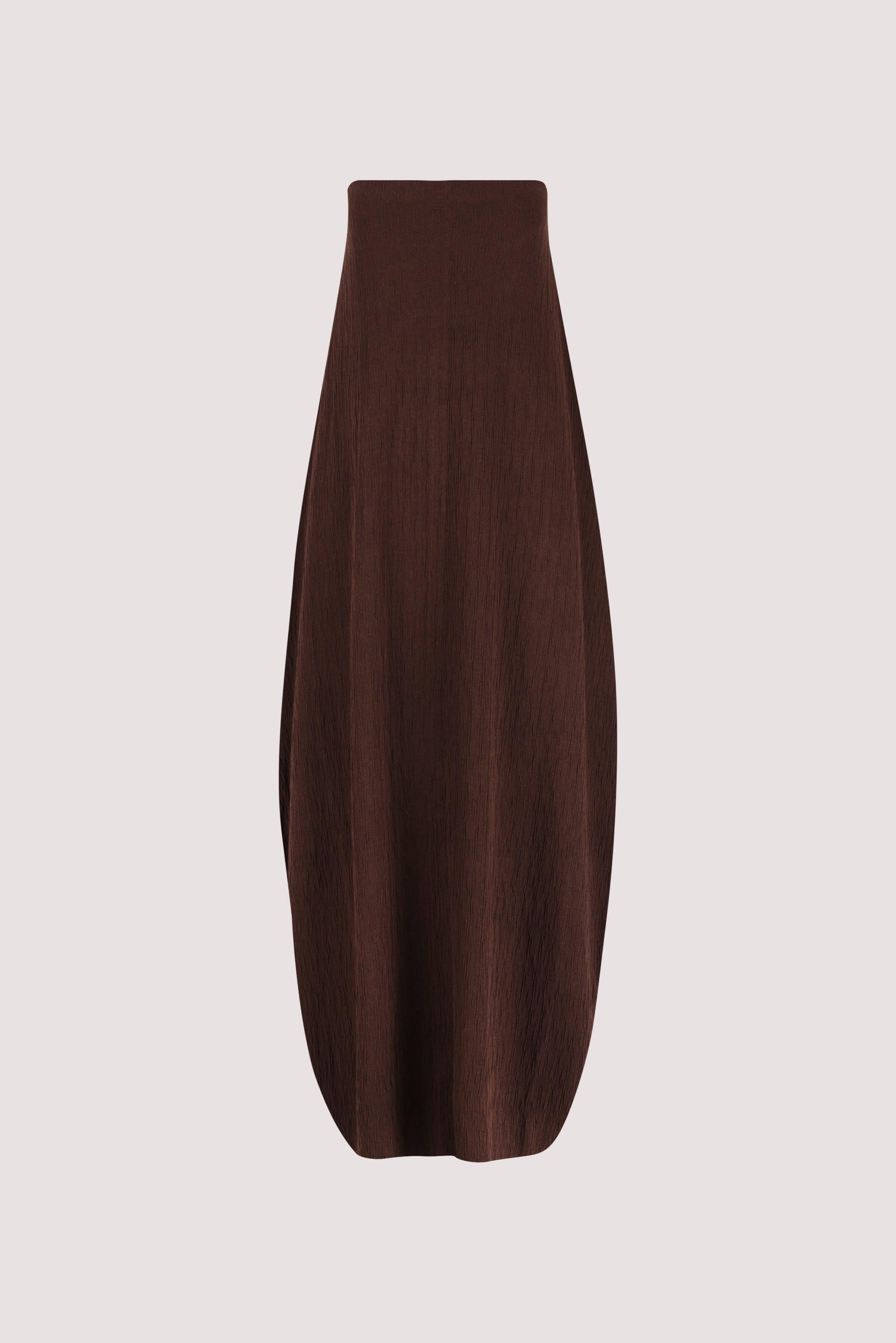 ALIAS CHOC TEXTURED KNIT STRAPLESS MIDI DRESS