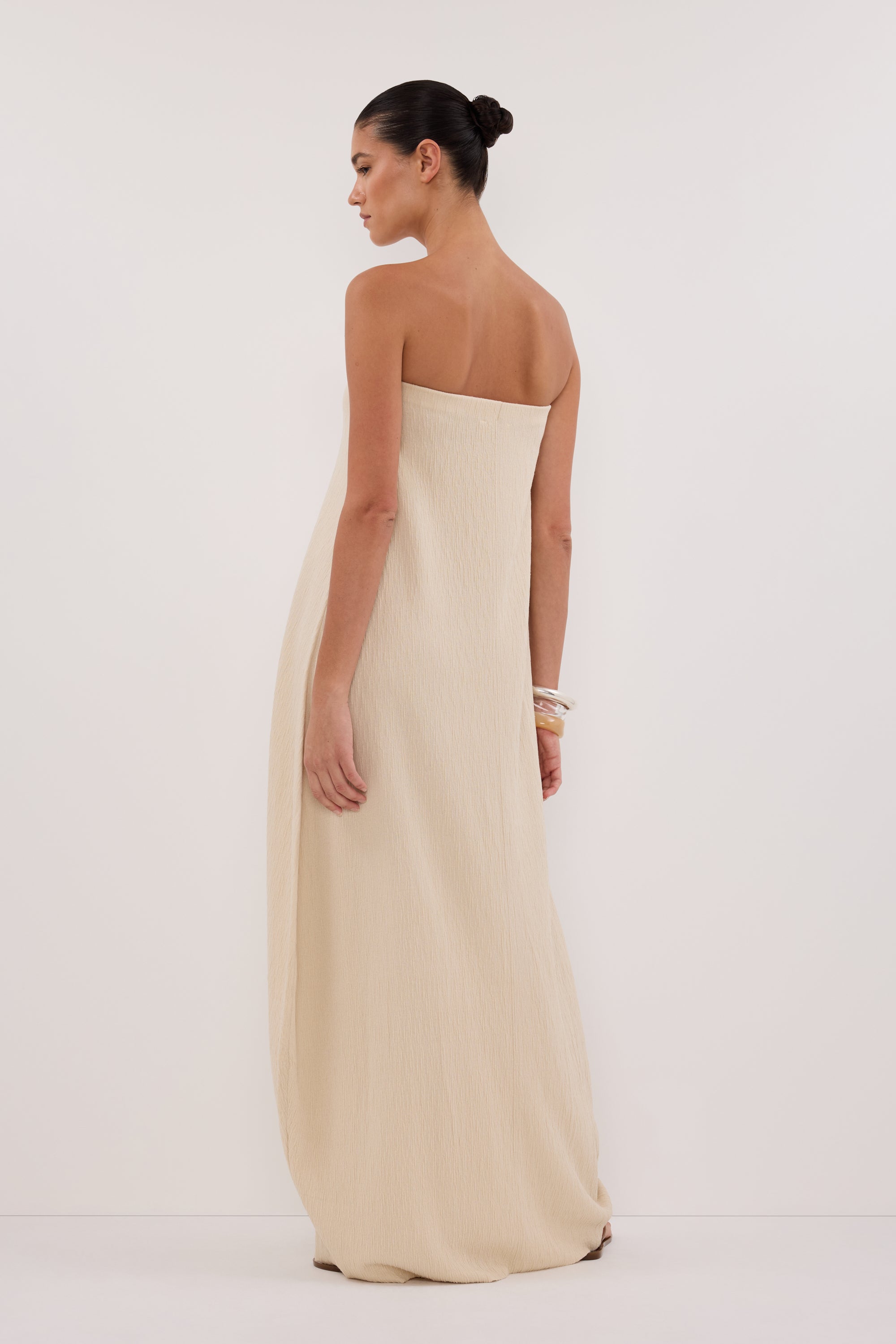 ALIAS NATURAL TEXTURED DRESS – DISSH