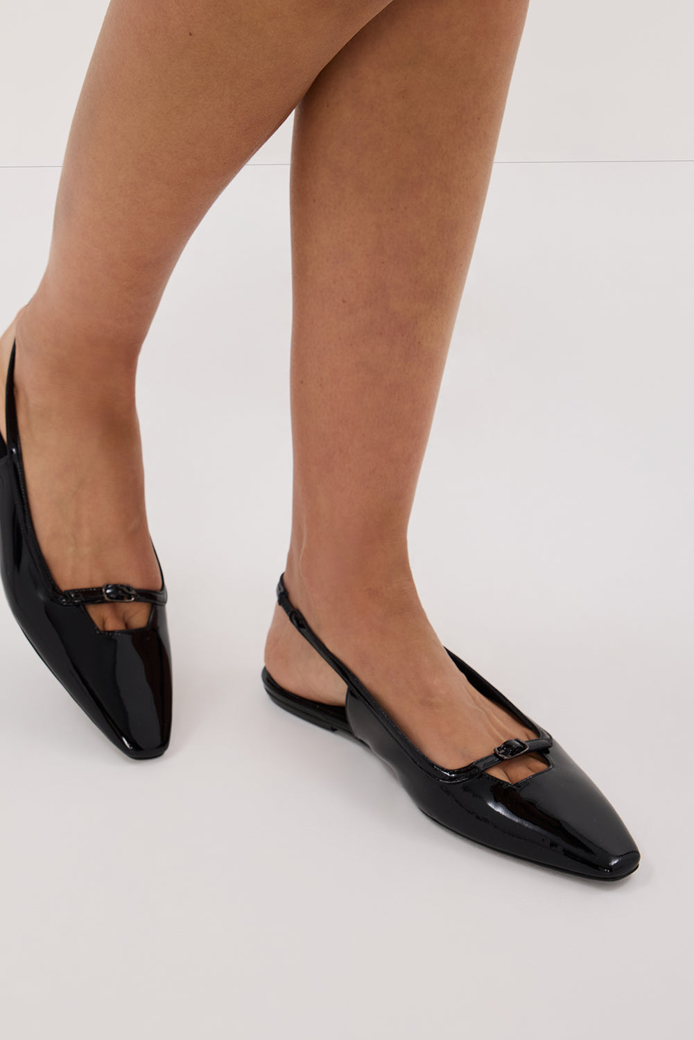 D.O.F STUDIOS PAULINA BLACK FLAT