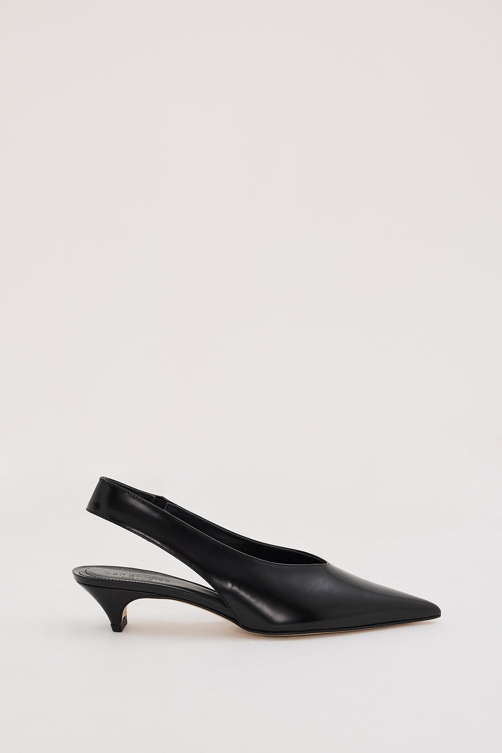 DOF STUDIOS TORY BLACK NAPPA HEEL