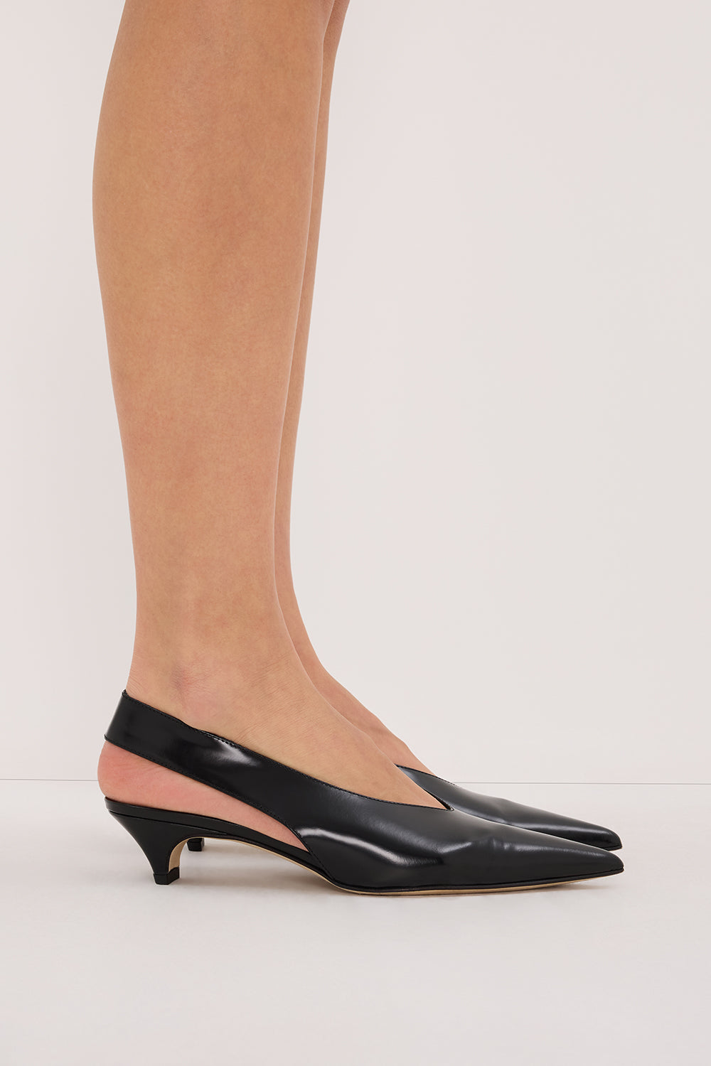 DOF STUDIOS TORY BLACK NAPPA HEEL