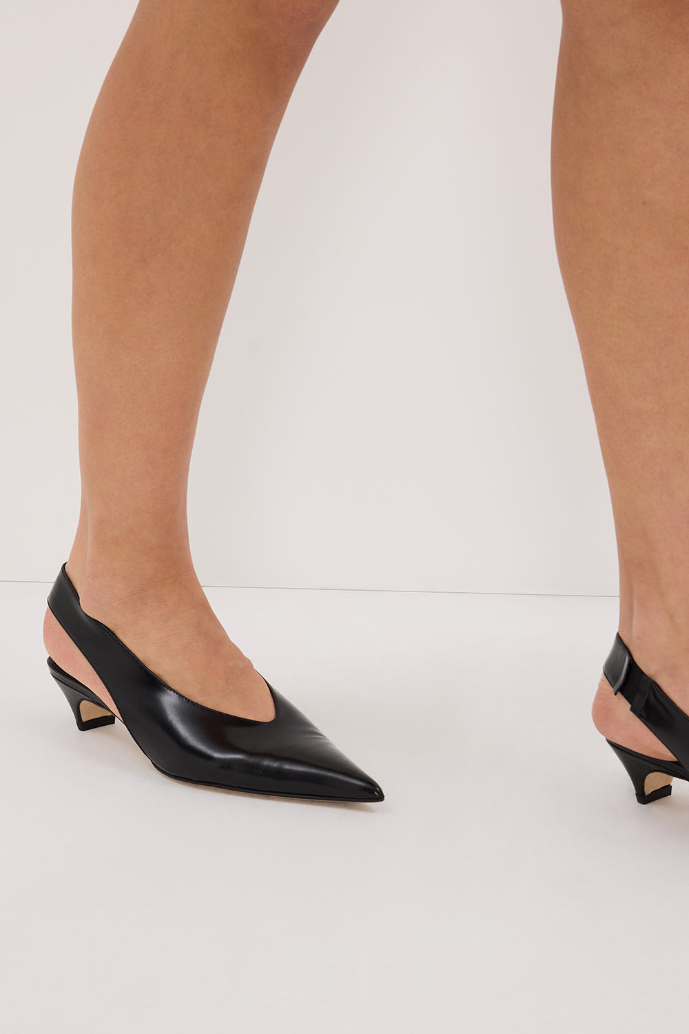 DOF STUDIOS TORY BLACK NAPPA HEEL