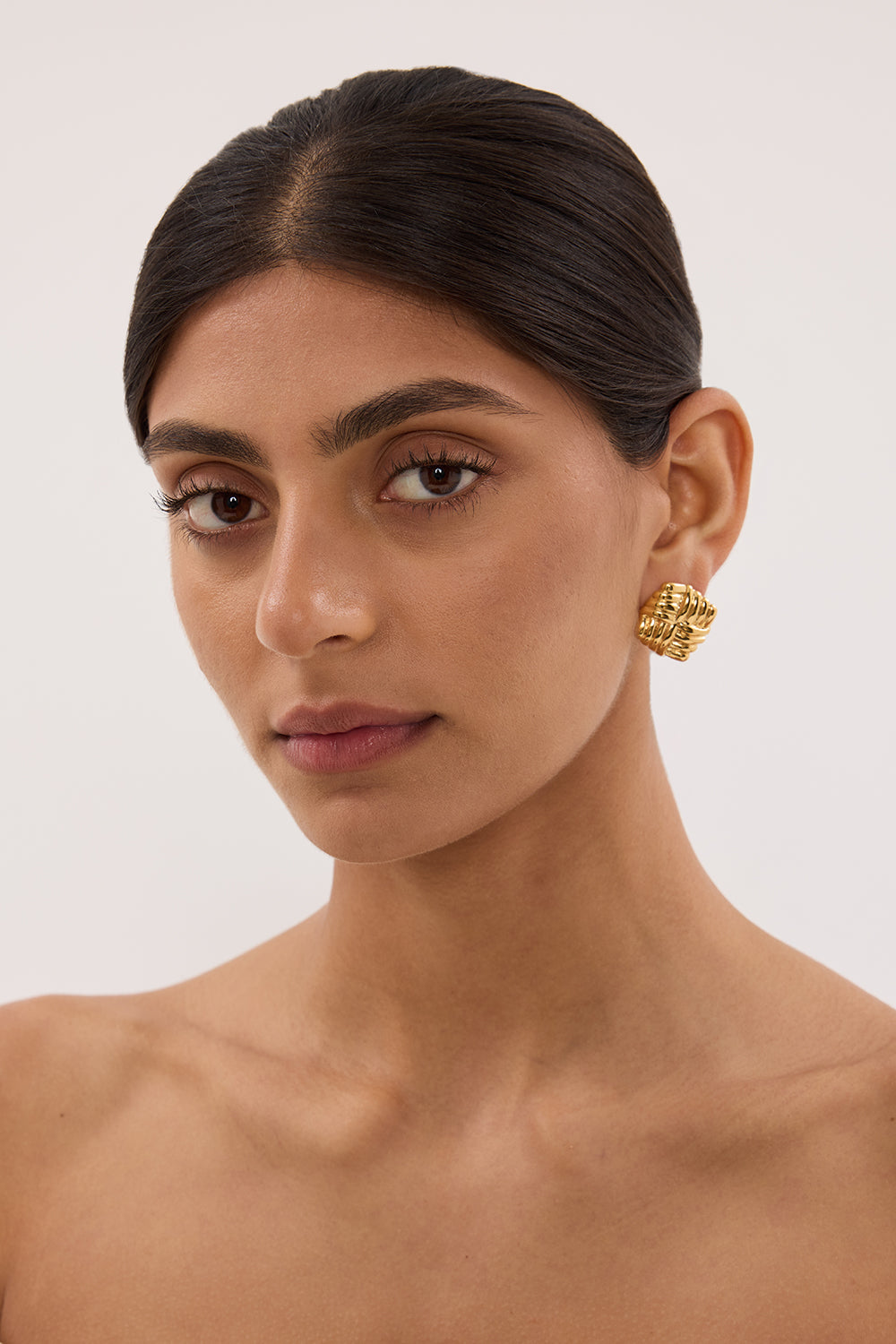HEAVEN MAYHEM GOLD WIND EARRING