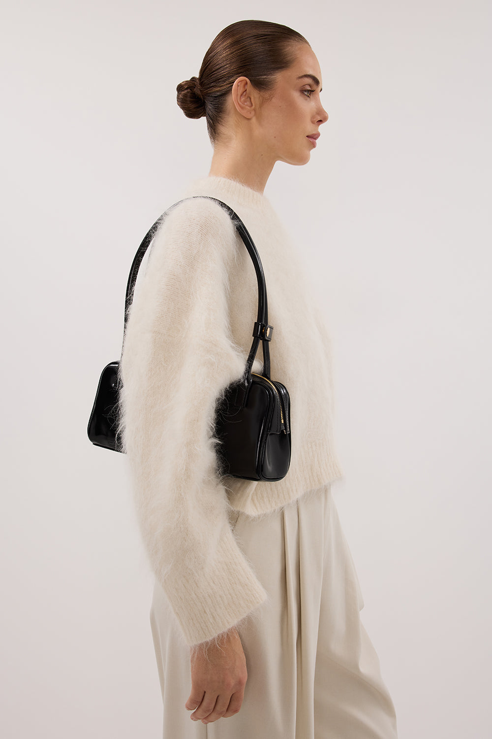 SANCIA THE LUCCA BLACK BAG