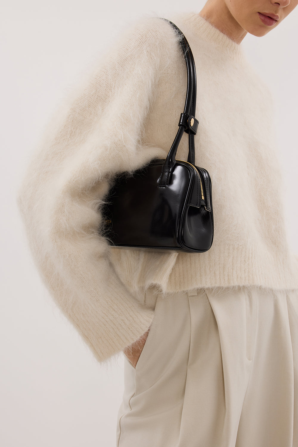SANCIA THE LUCCA BLACK BAG