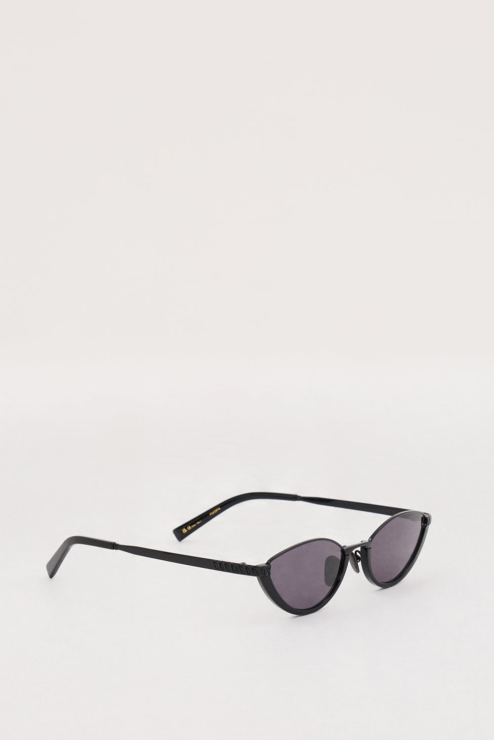 LUV LOU THE LIA BLACK SUNGLASSES