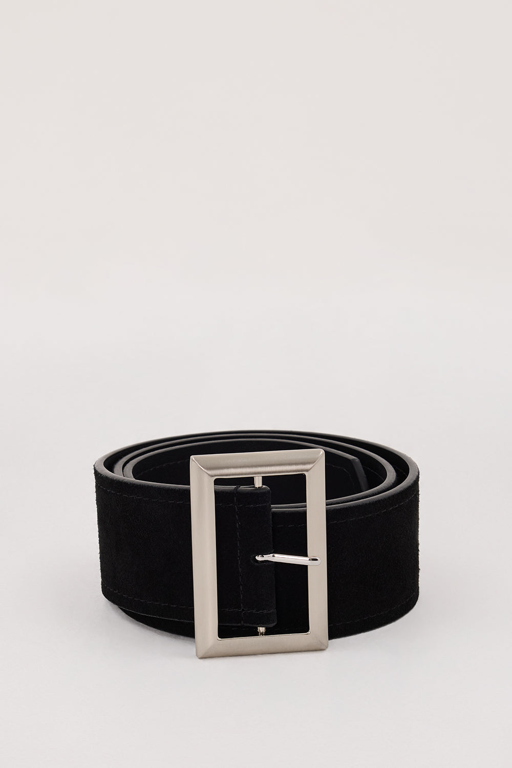 NOAH THE LABEL BLACK SUEDE BELT