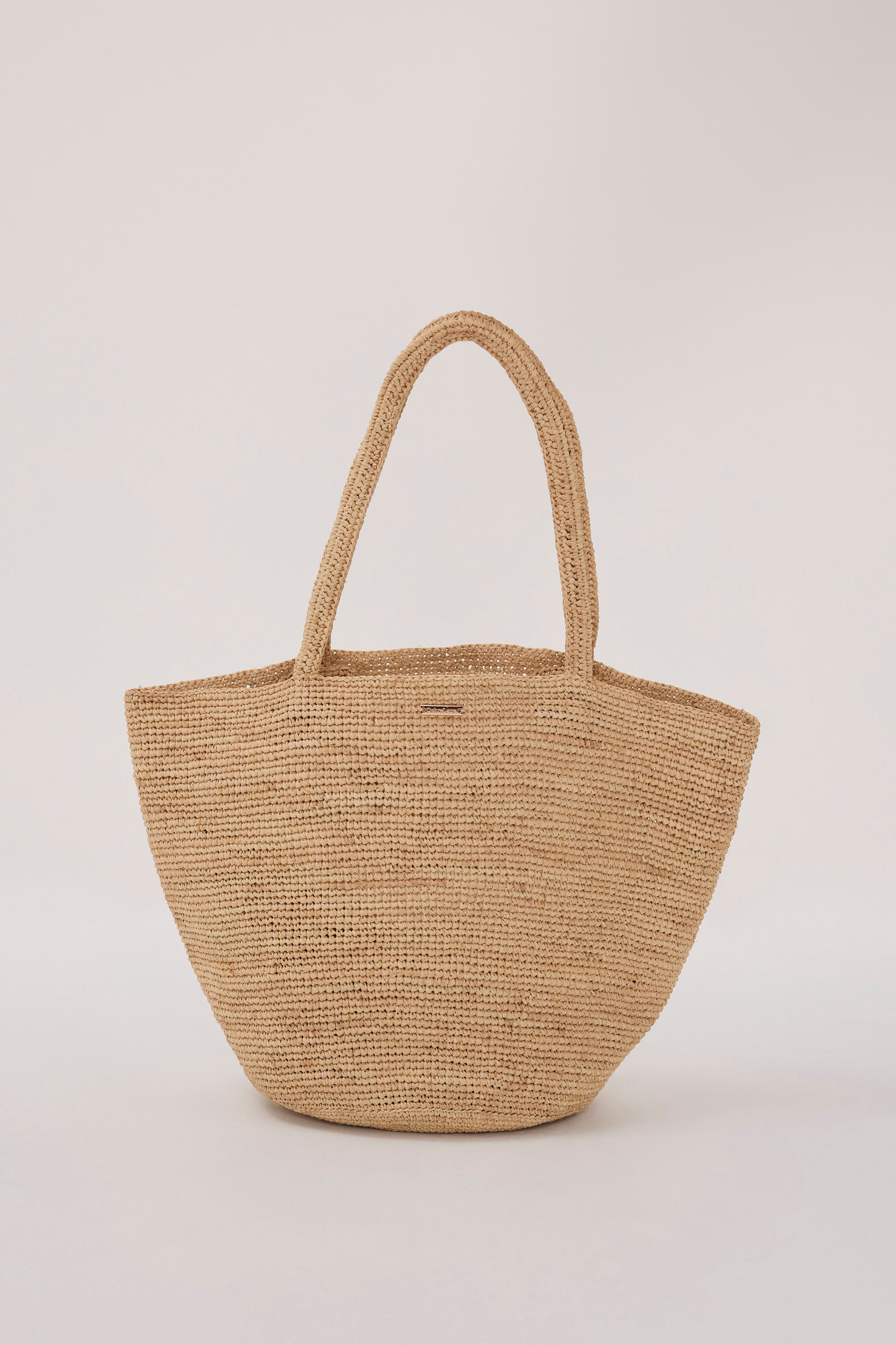 OCHRE LANE NATURAL MINI RAFFIA TOTE