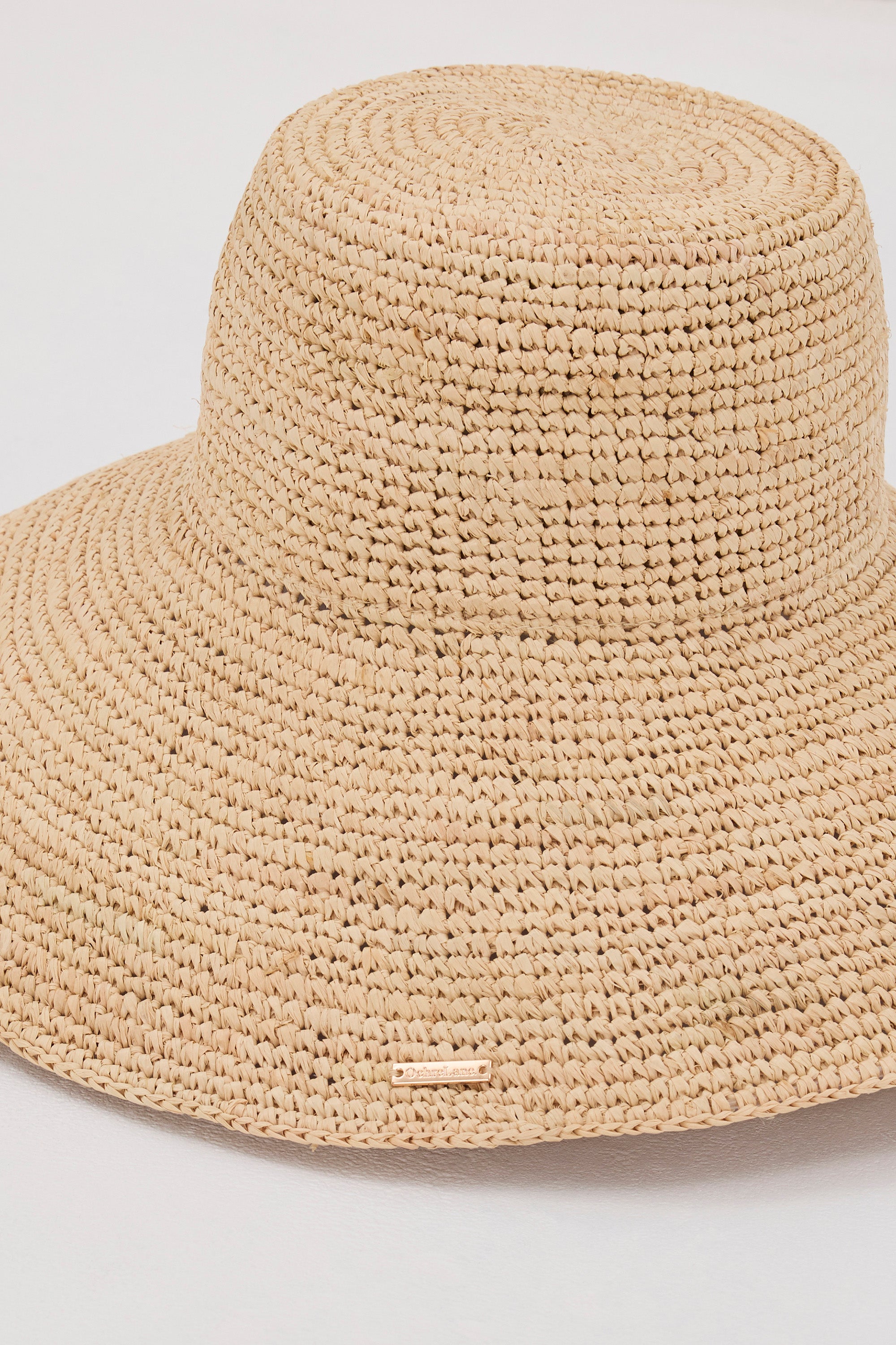 OCHRE LANE NATURAL RAFFIA BUCKET HAT