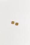 PORTER BABY CUSHION GOLD EARRINGS