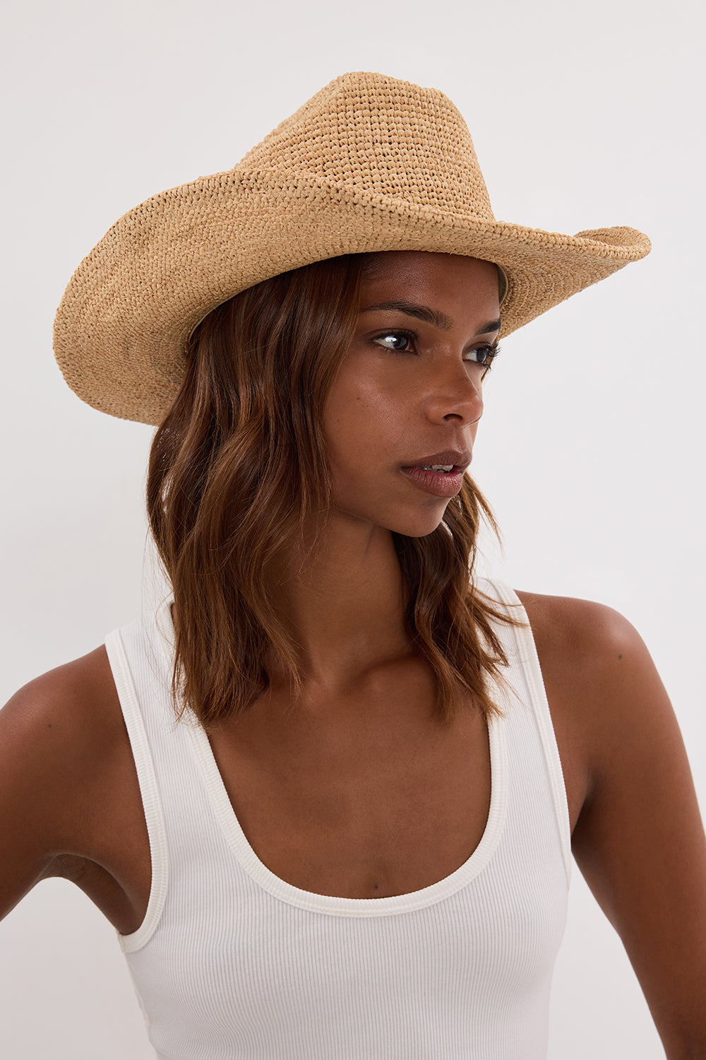 LACK OF COLOR RAFFIA COWBOY NATURAL