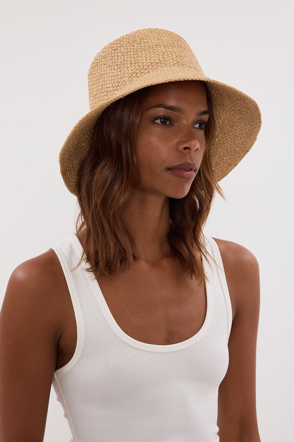 LACK OF COLOR REEF PINEAPPLE BUCKET HAT