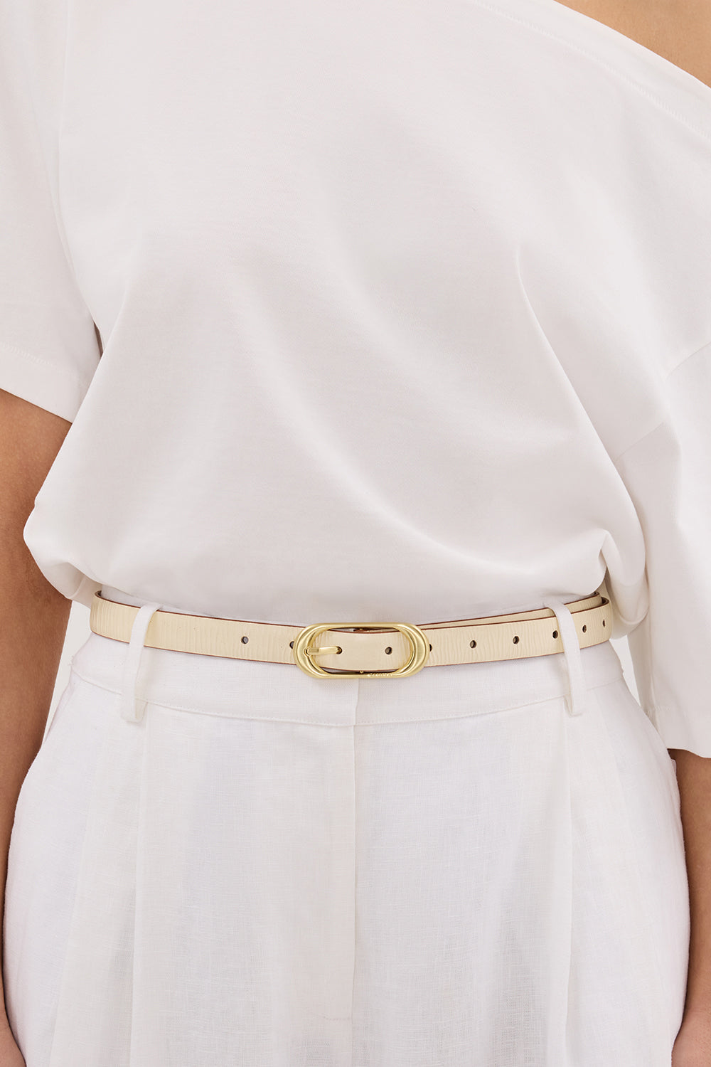 SANCIA THE MIRA ECRU BELT