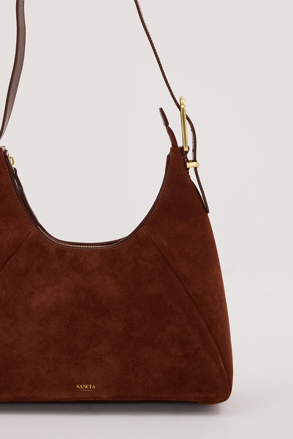 SANCIA THE IZOLA COCOA BAG