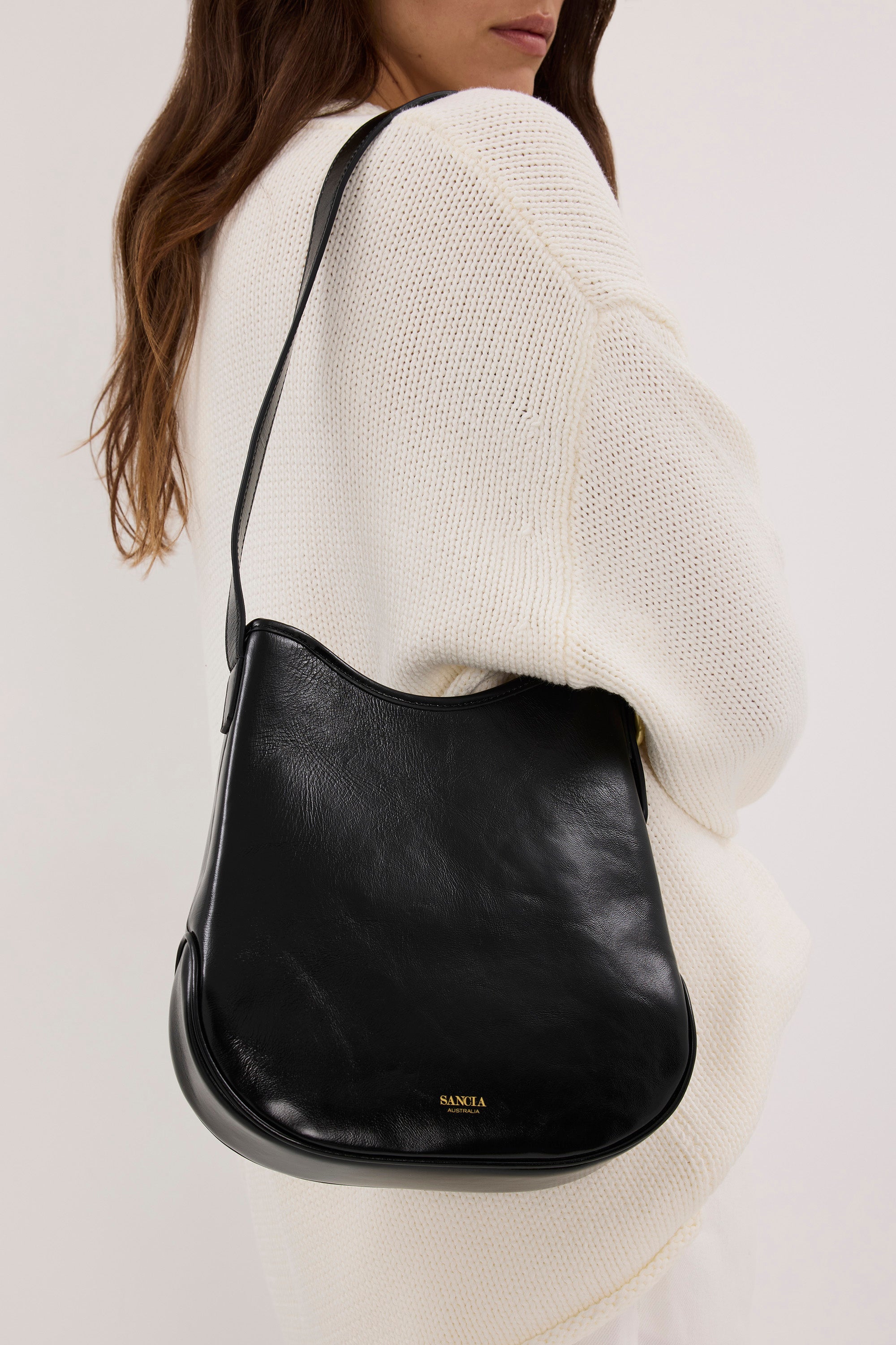 SANCIA THE BLACK SUTTON BAG