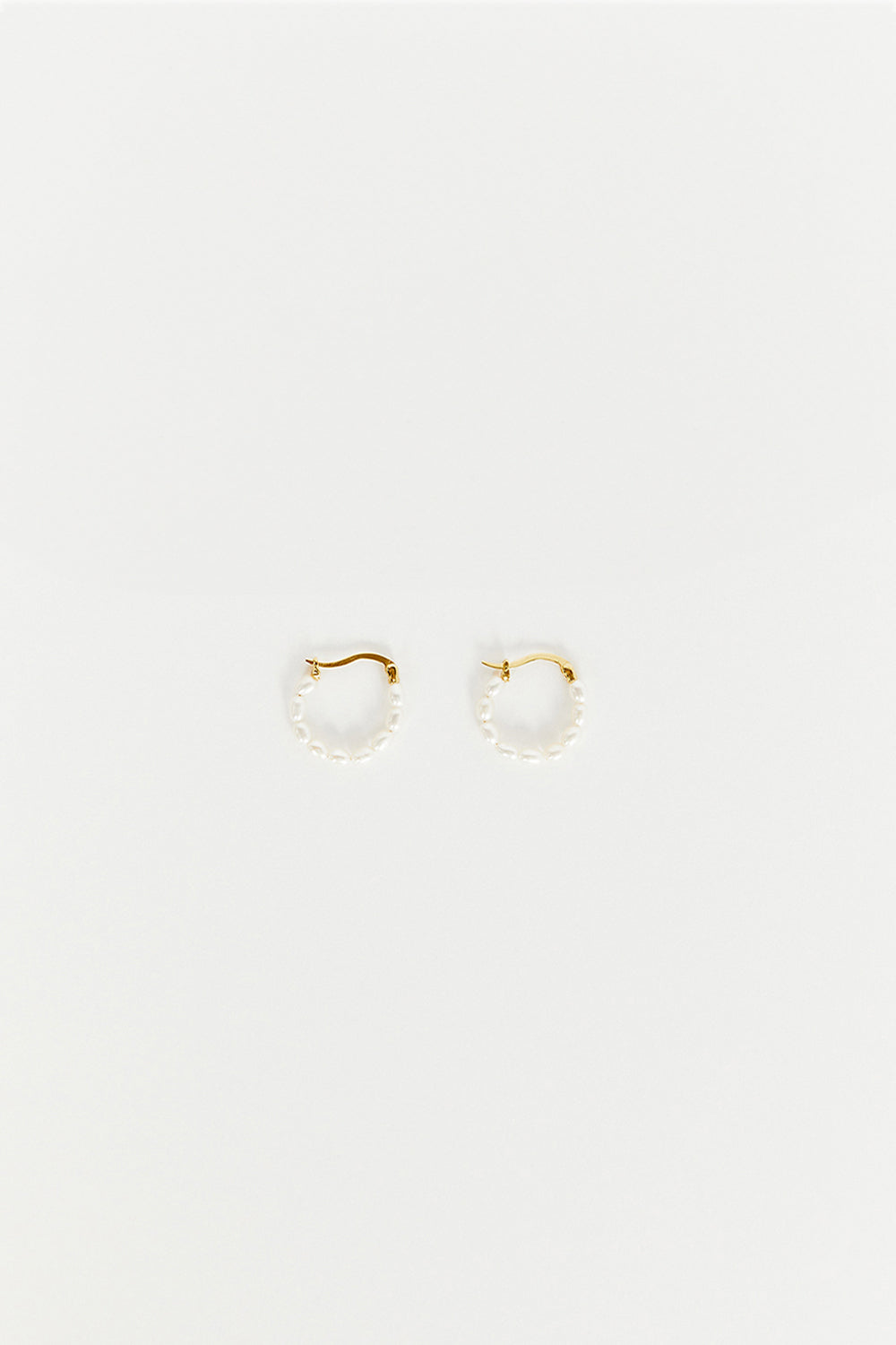 ST VALENTINE FULL PEARL HOOPS