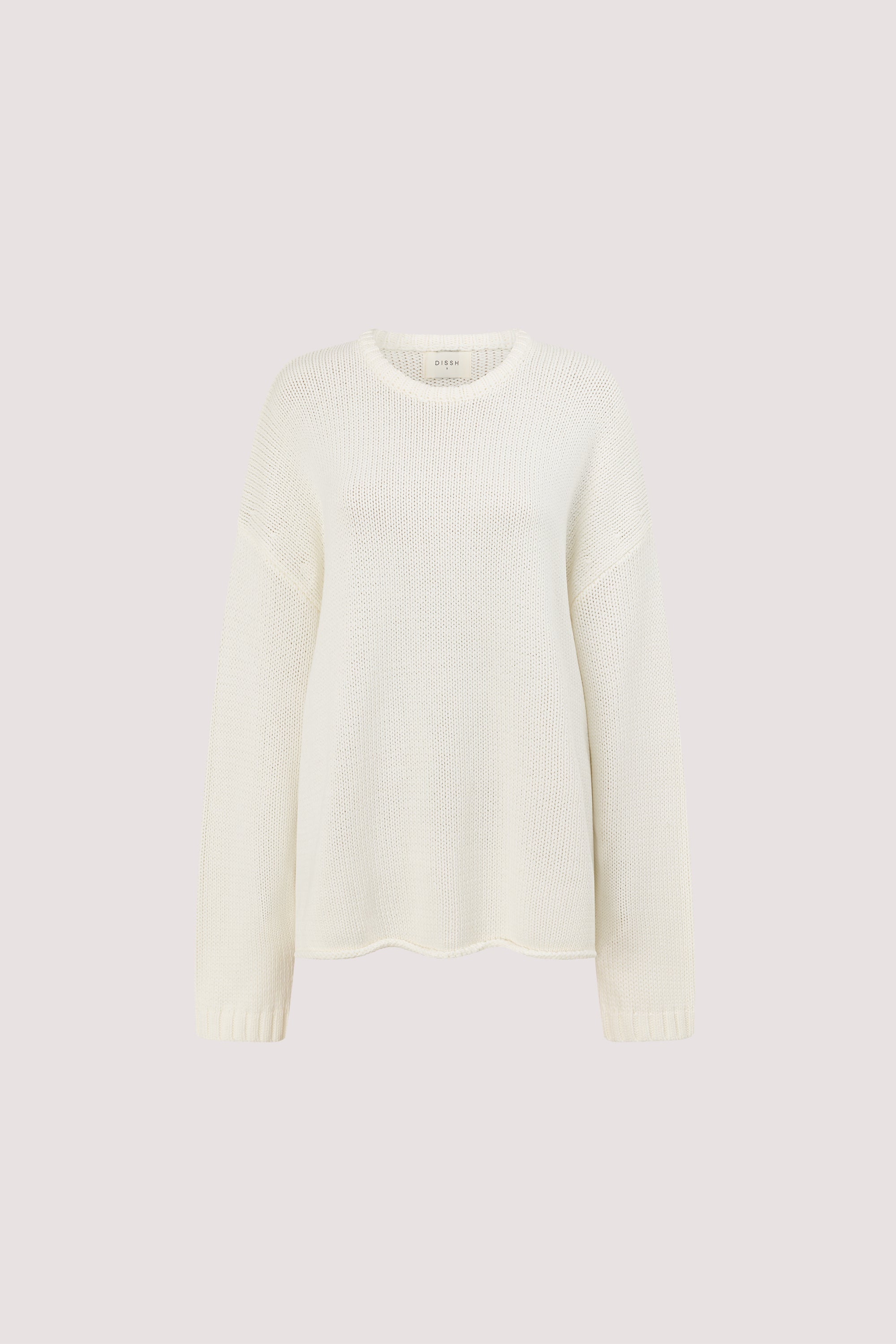 BRYANNA IVORY LONGLINE KNIT JUMPER