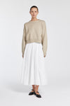 OLIVER PEBBLE MARLE KNIT JUMPER