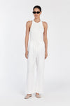 MARTHA OFF WHITE RACER BODYSUIT