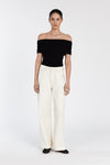 CONRAD BLACK OFF SHOULDER TOP