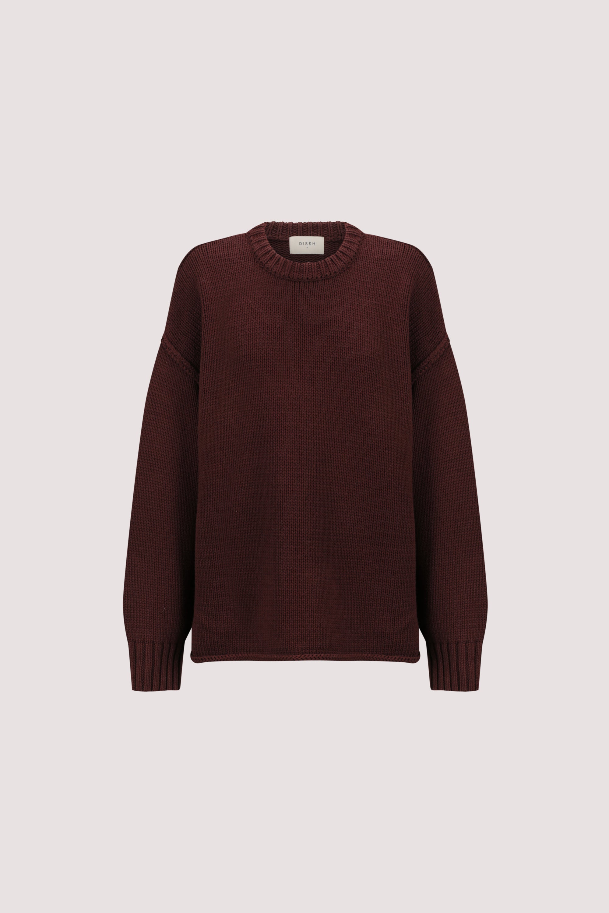 ROY WALNUT LONGLINE KNIT JUMPER – DISSH