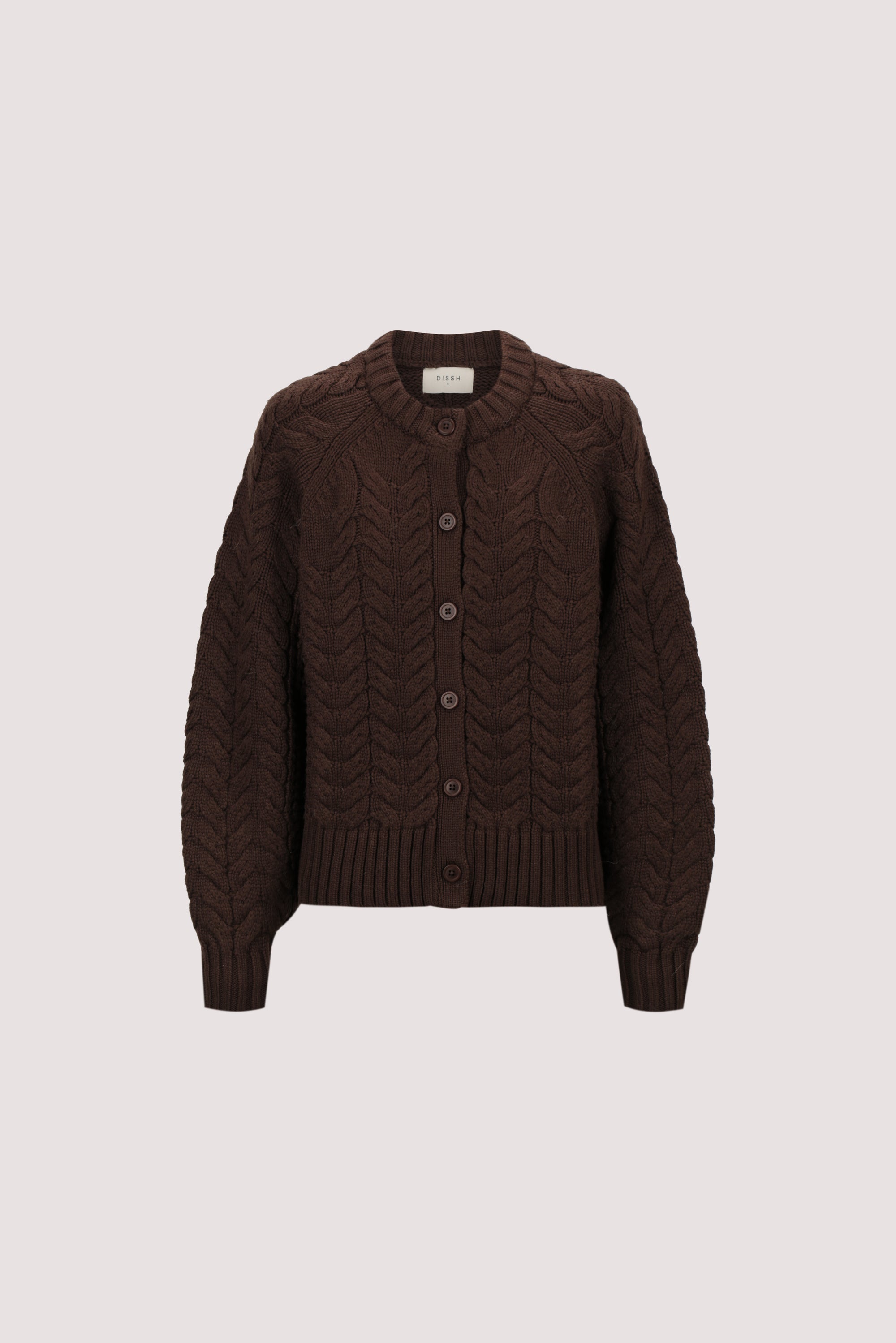 TOM CHOC CABLE KNIT CARDIGAN – DISSH