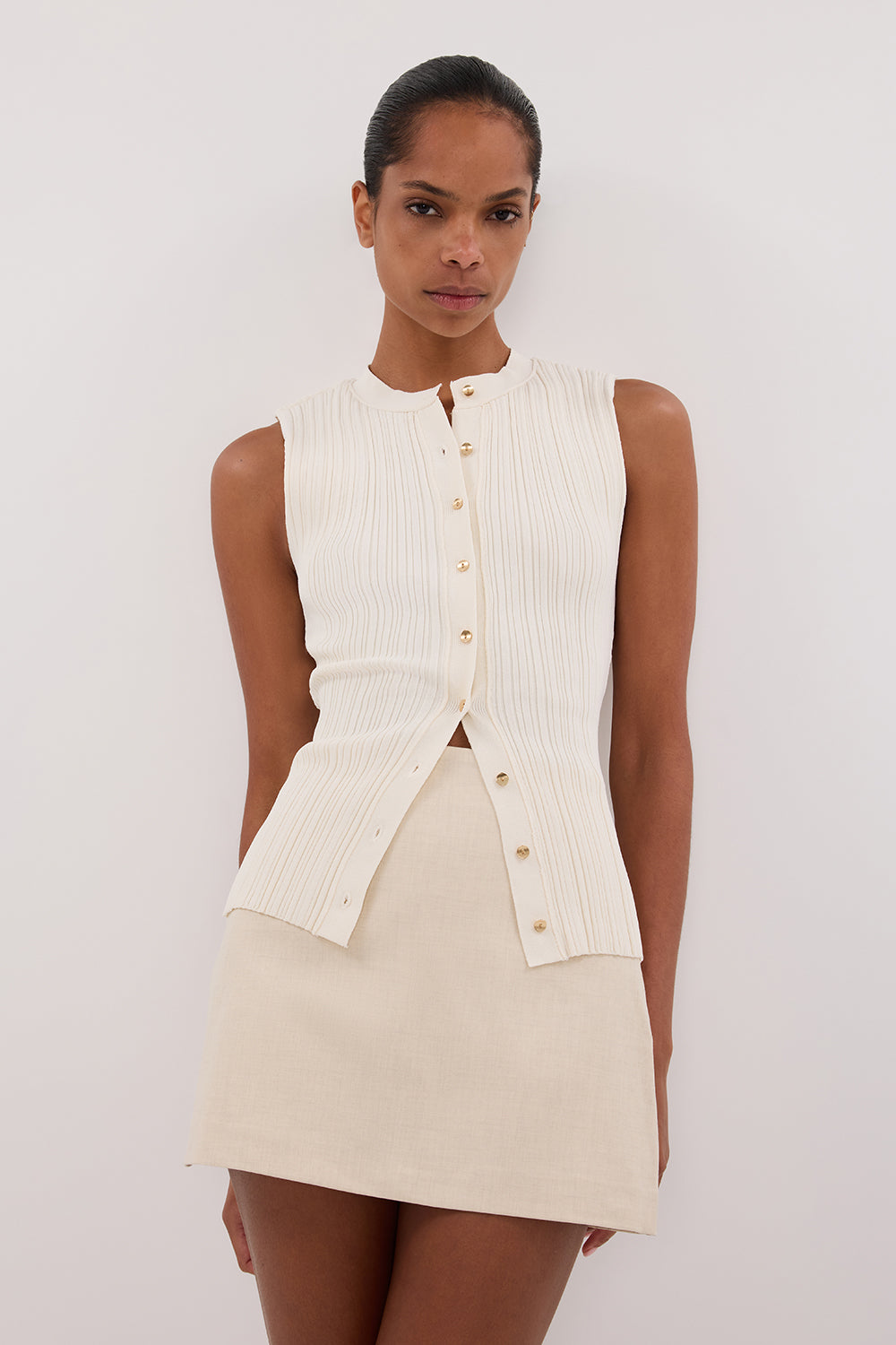 JASMINE PLASTER KNIT TOP – DISSH