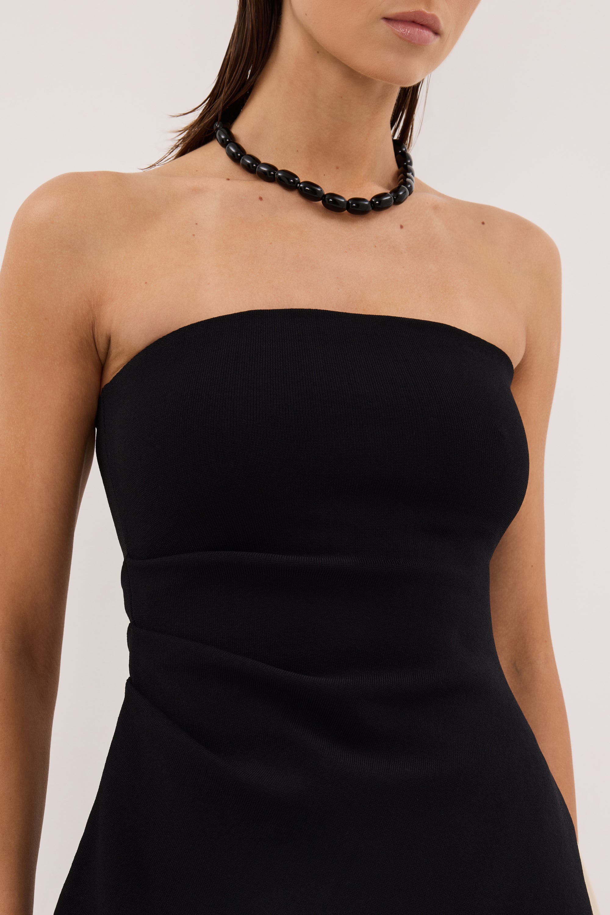 Luke Longline Bandeau Top in Black By DISSH Luke Longline Bandeau Top in Black By DISSH