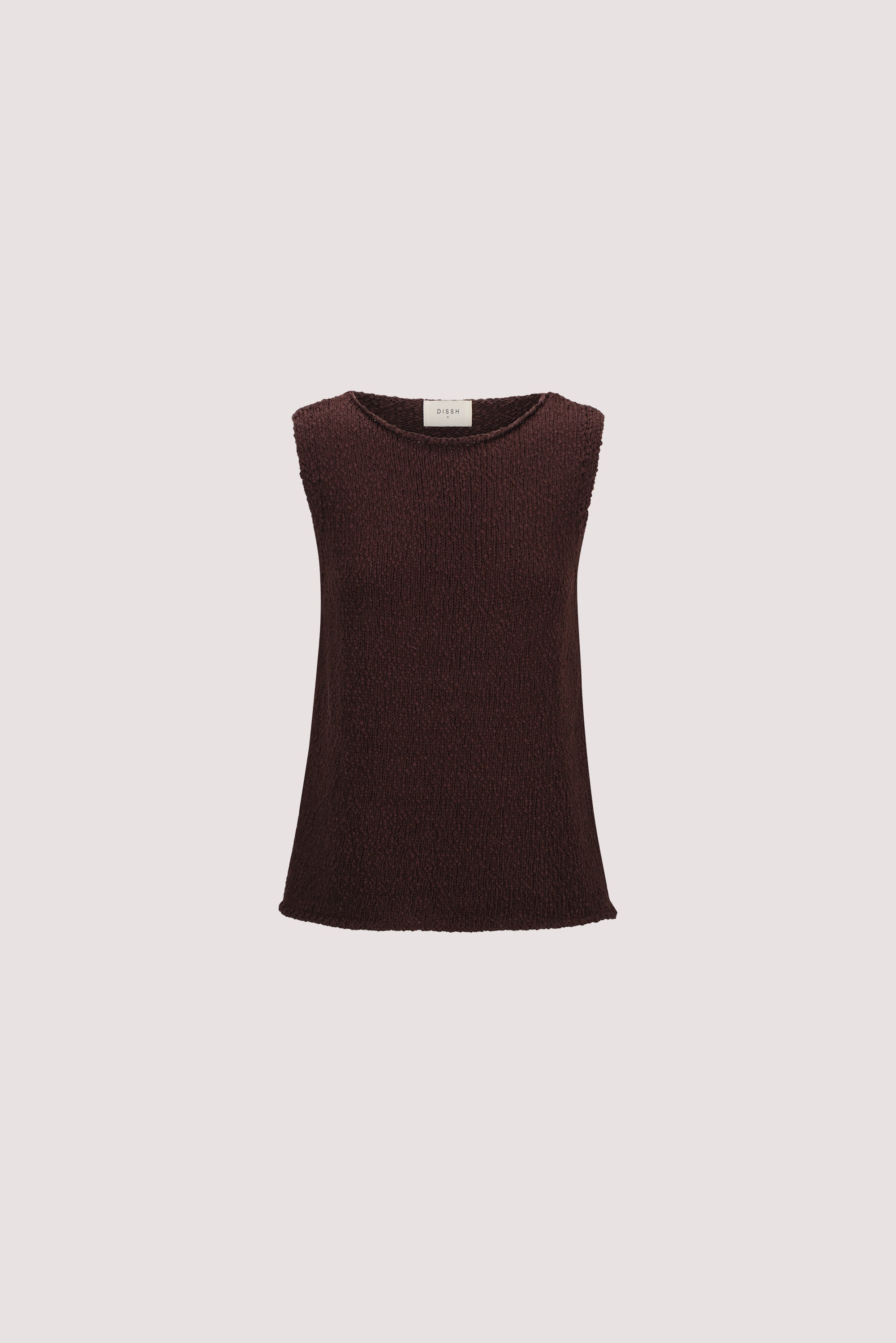 DINA CHOC KNIT TOP – DISSH