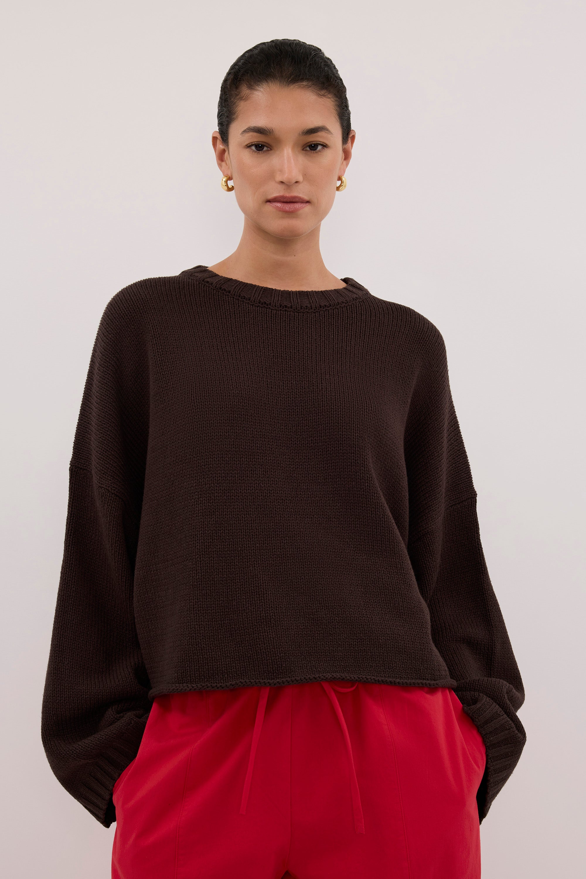 BAY CHOC KNIT JUMPER