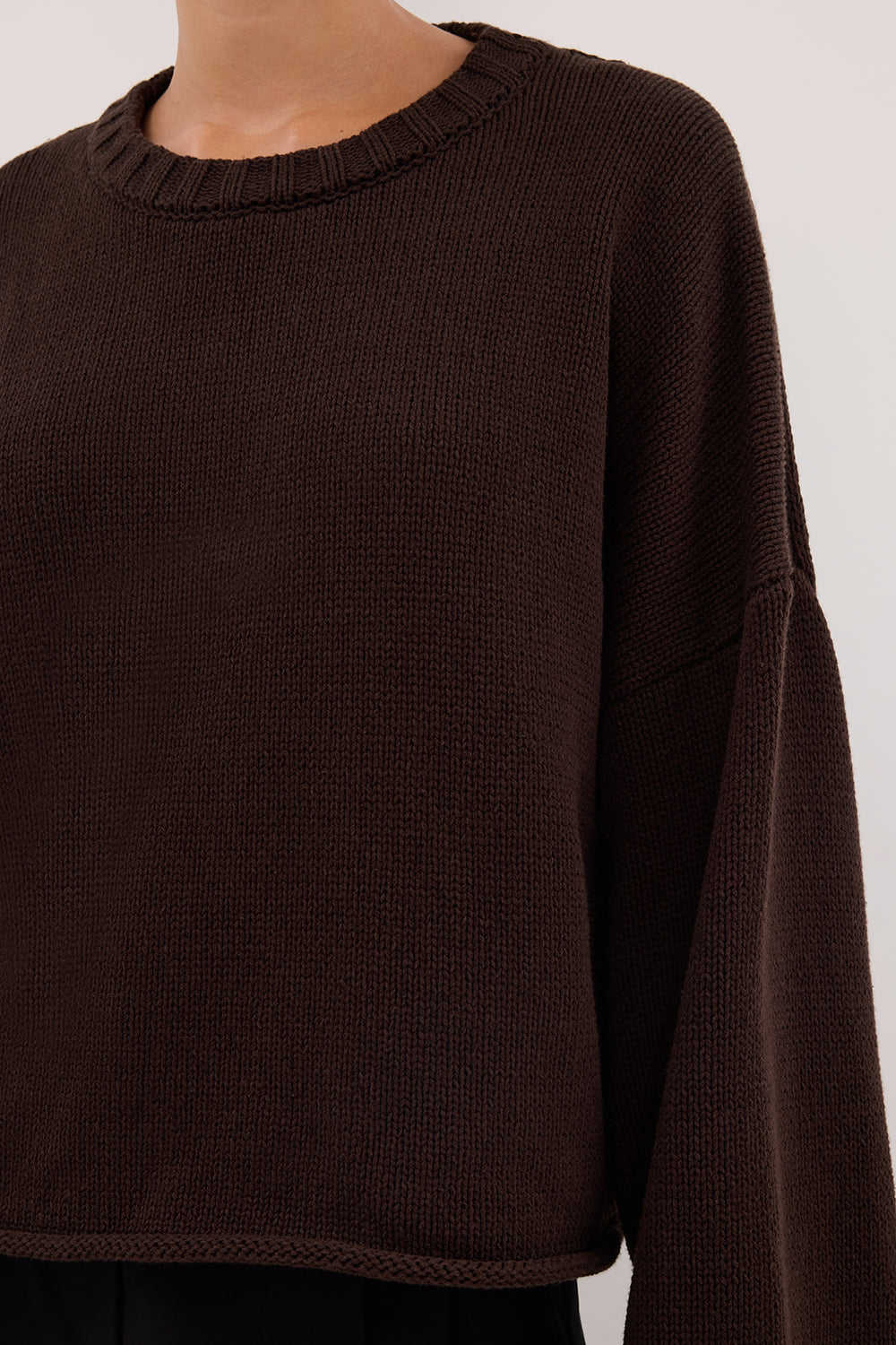 BAY CHOC KNIT JUMPER