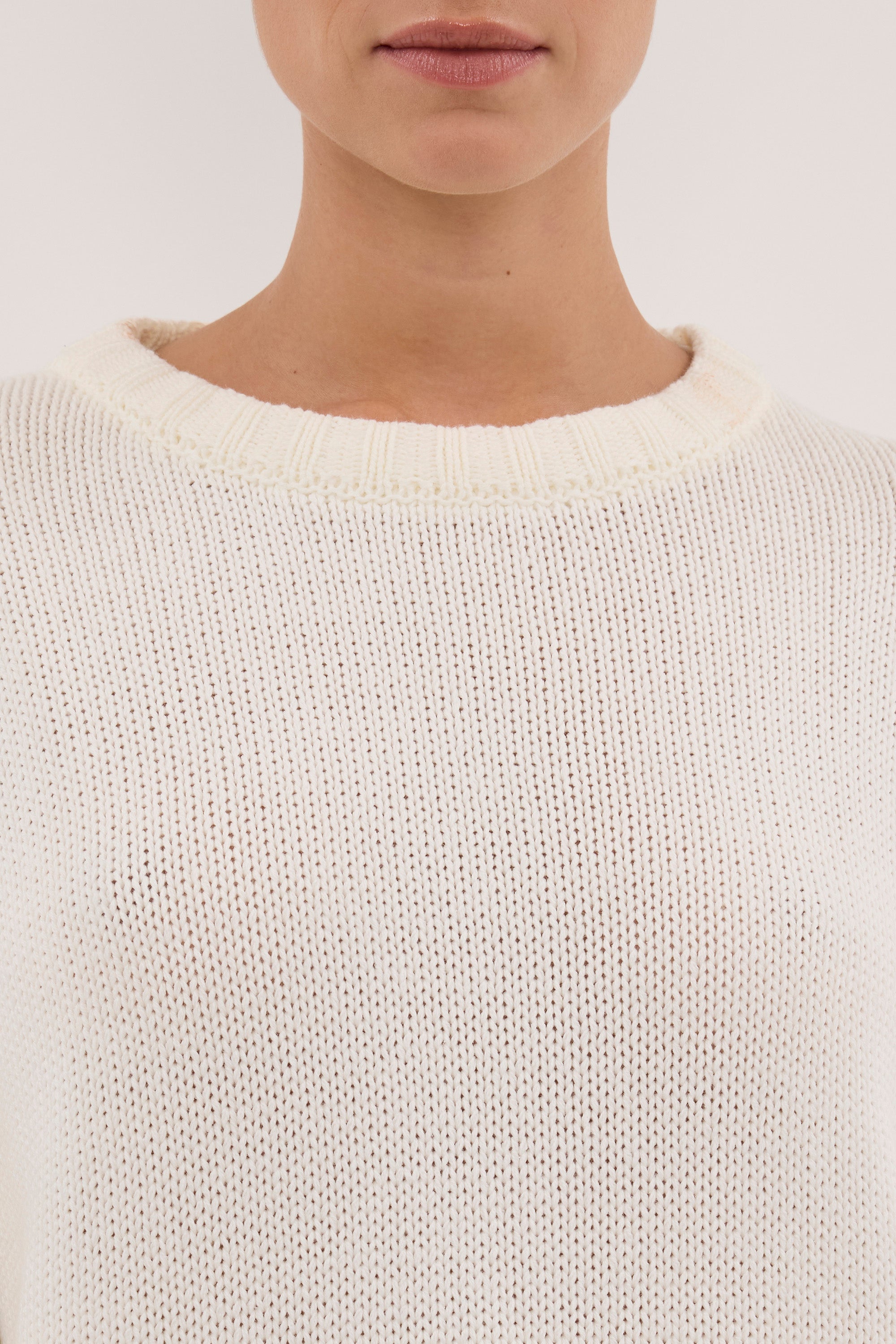 BAY IVORY KNIT JUMPER