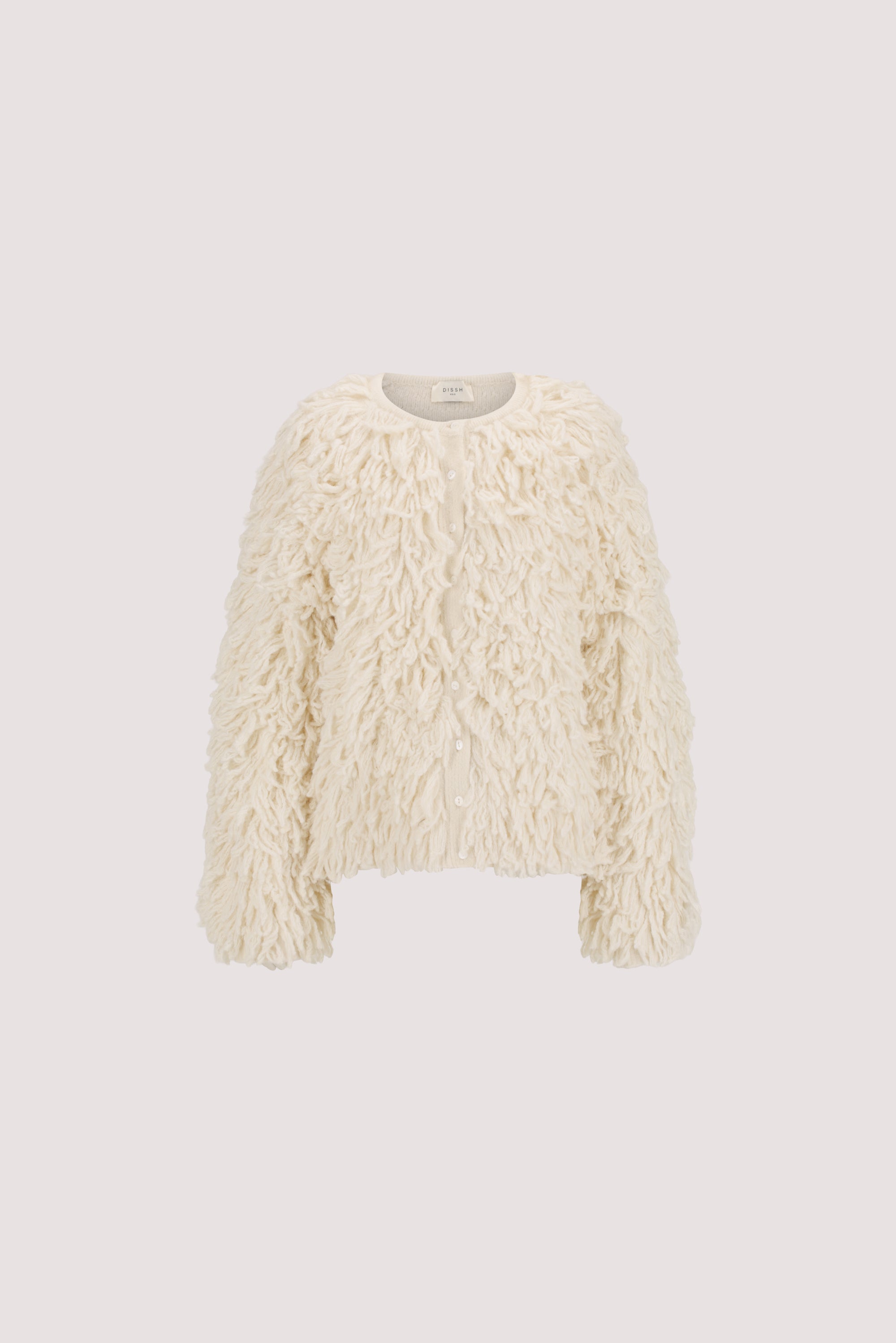 LANA CREAM LONGLINE KNIT CARDIGAN