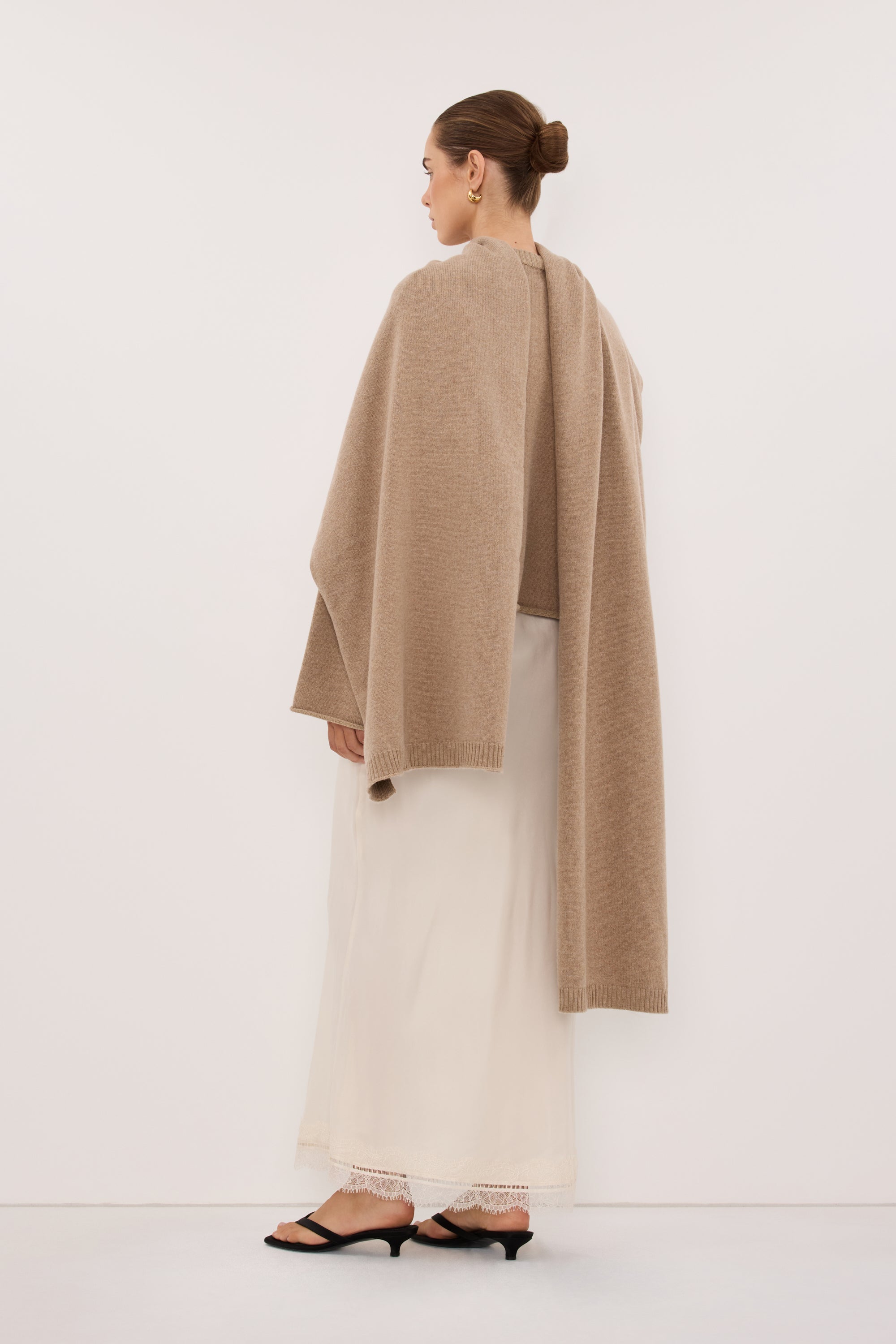 ANDIE OAT SCARF KNIT JUMPER – DISSH