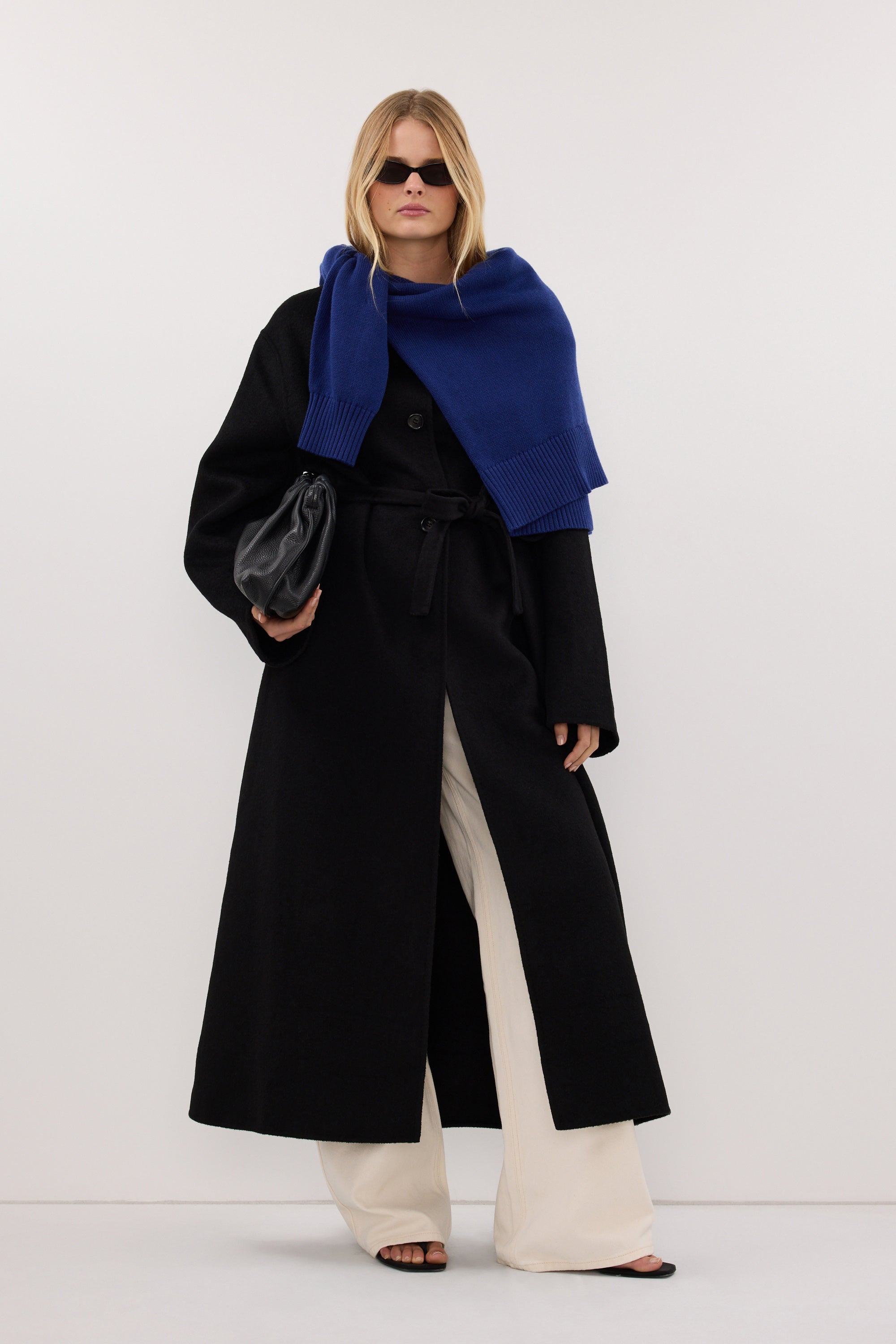 CECILIA COBALT CREW NECK JUMPER