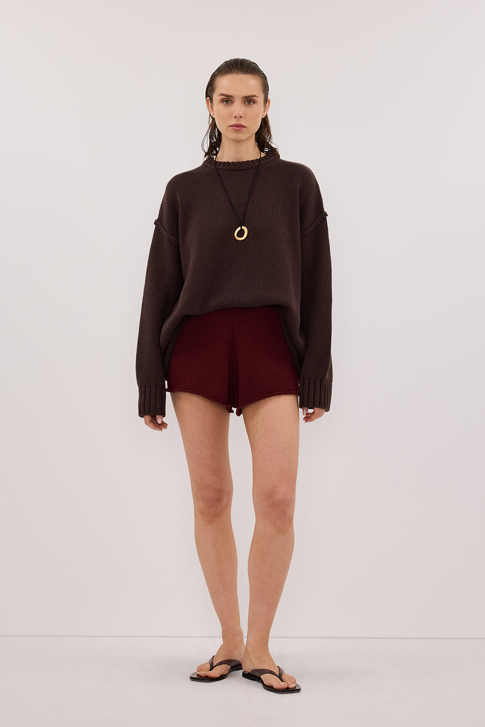 ASPEN SANGRIA KNIT SHORT