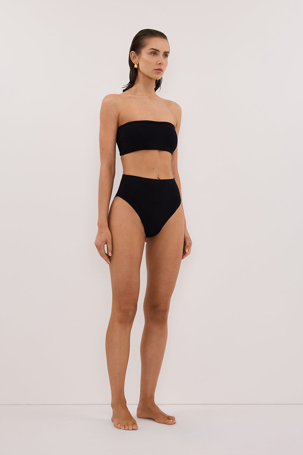 BASE BLACK HIGH WAIST BRIEF